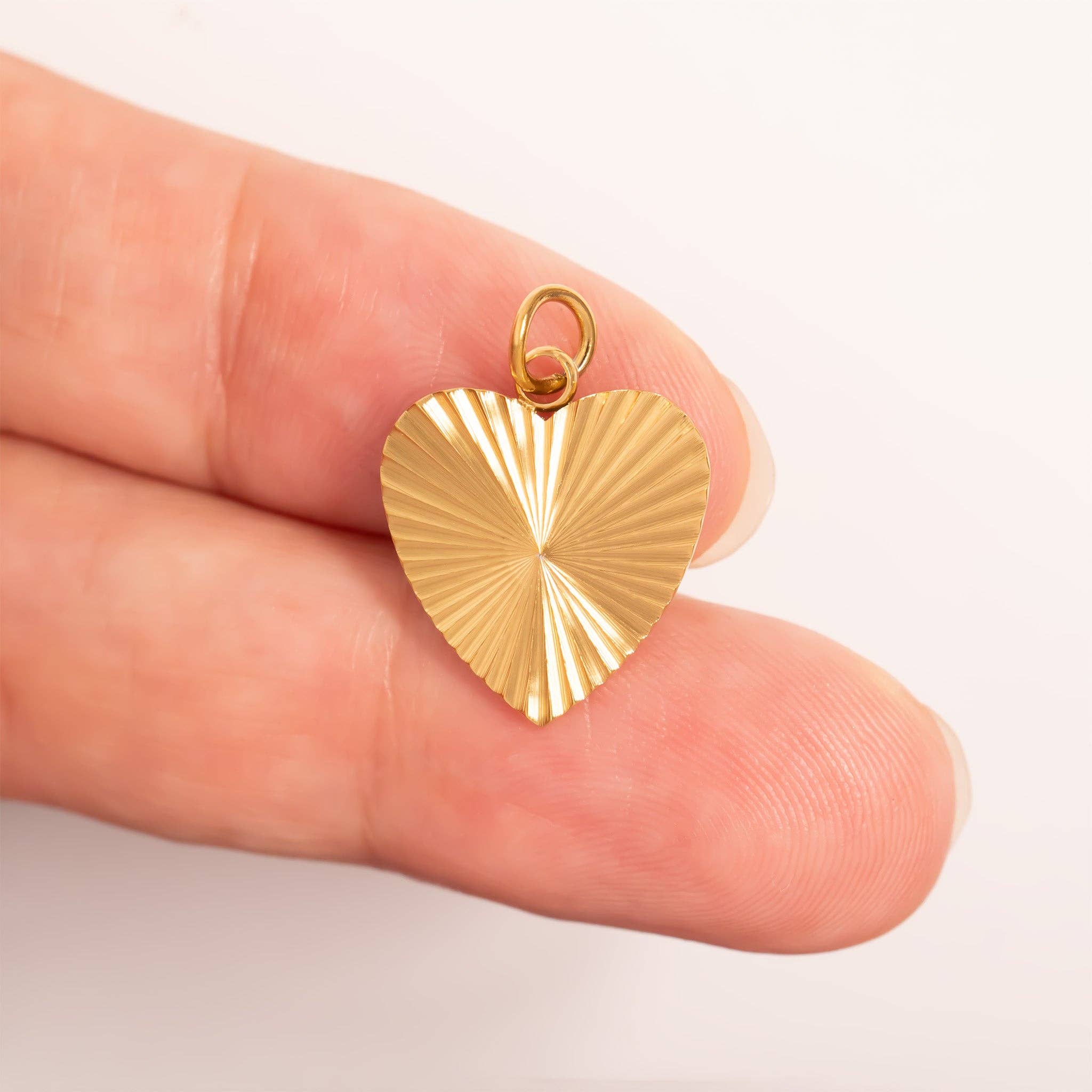 Love & Light Paperclip Charm Necklace - One of a Kind