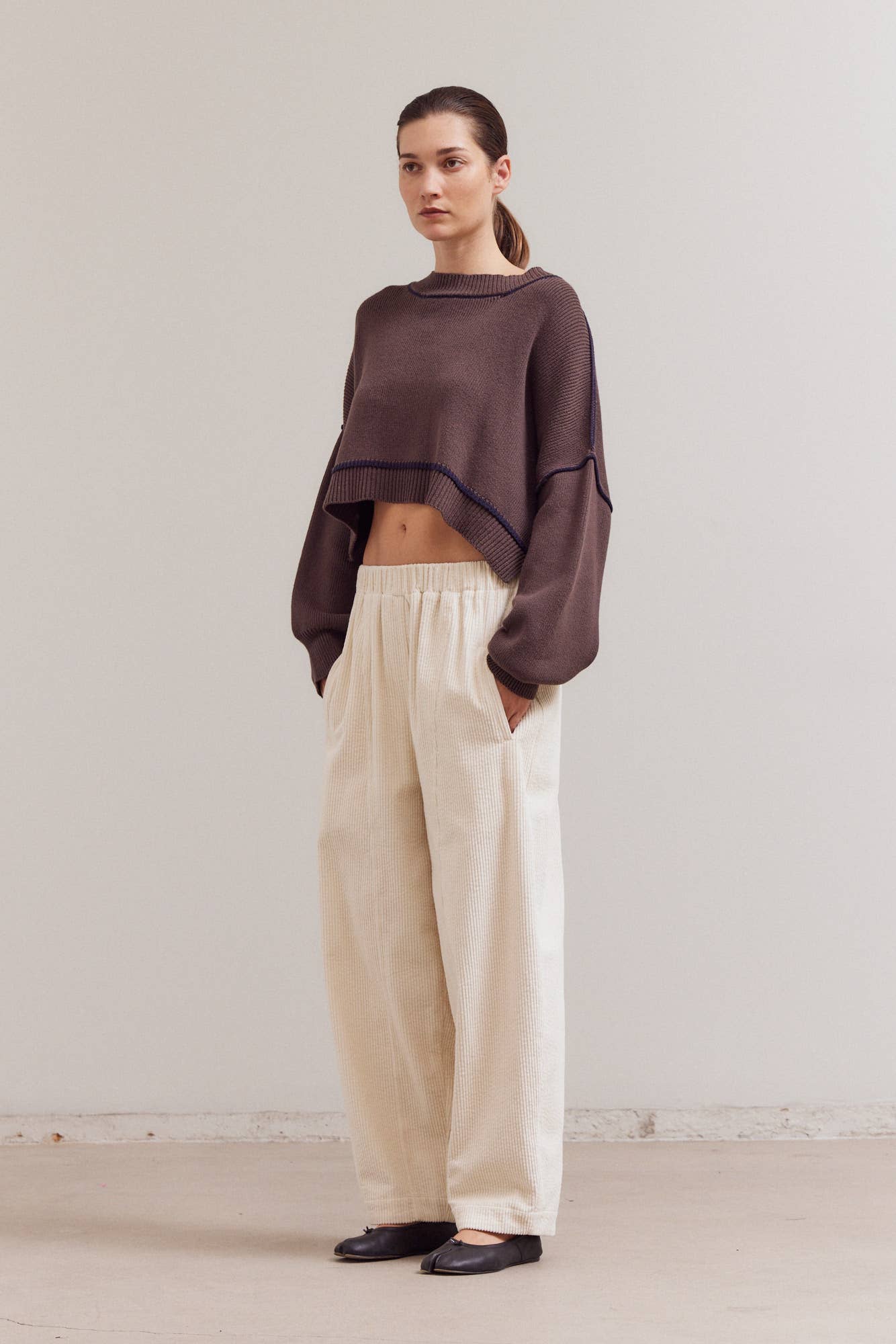 Vela Cropped Sweater