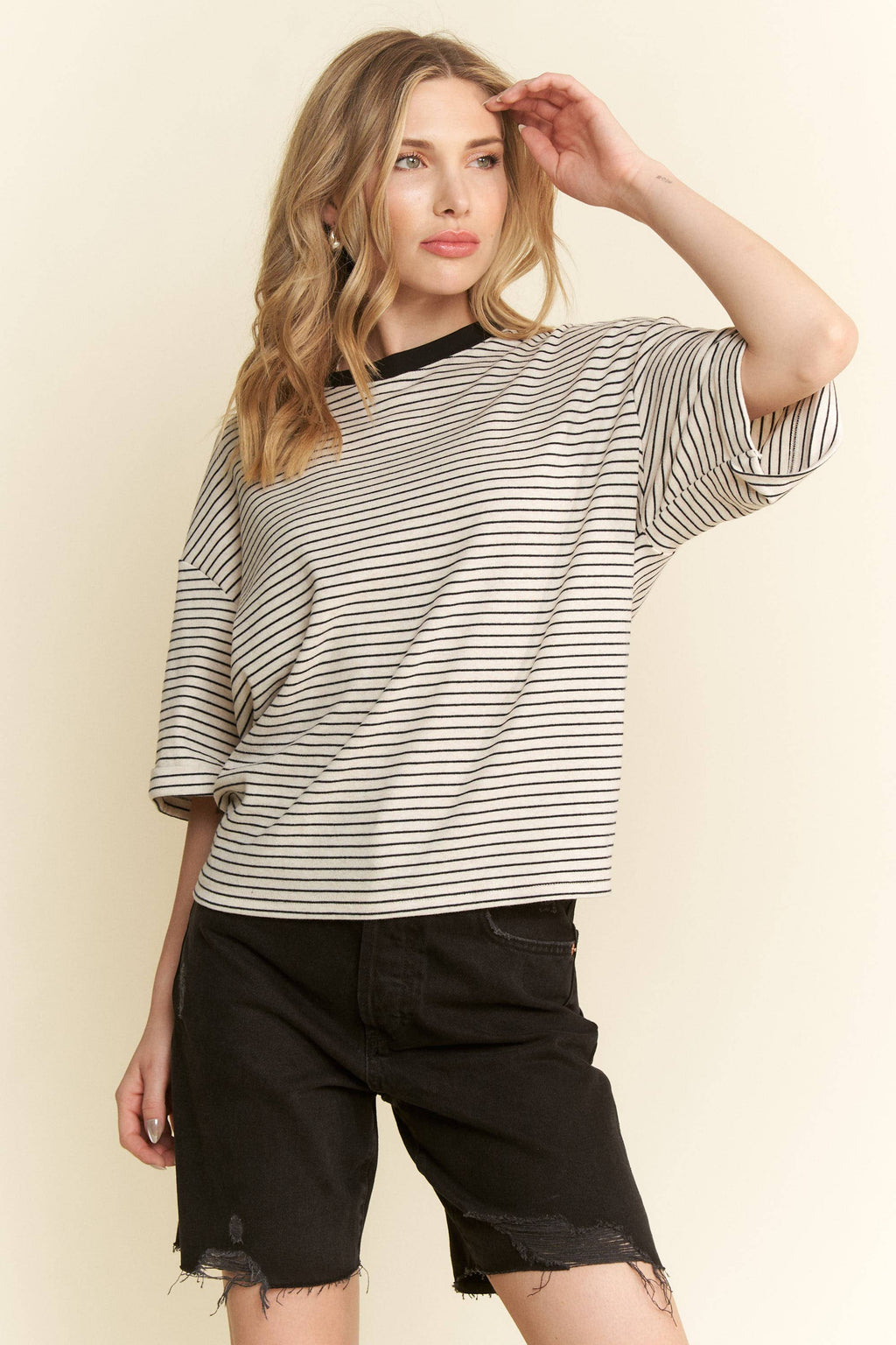 Not Your Basic Stripe Top