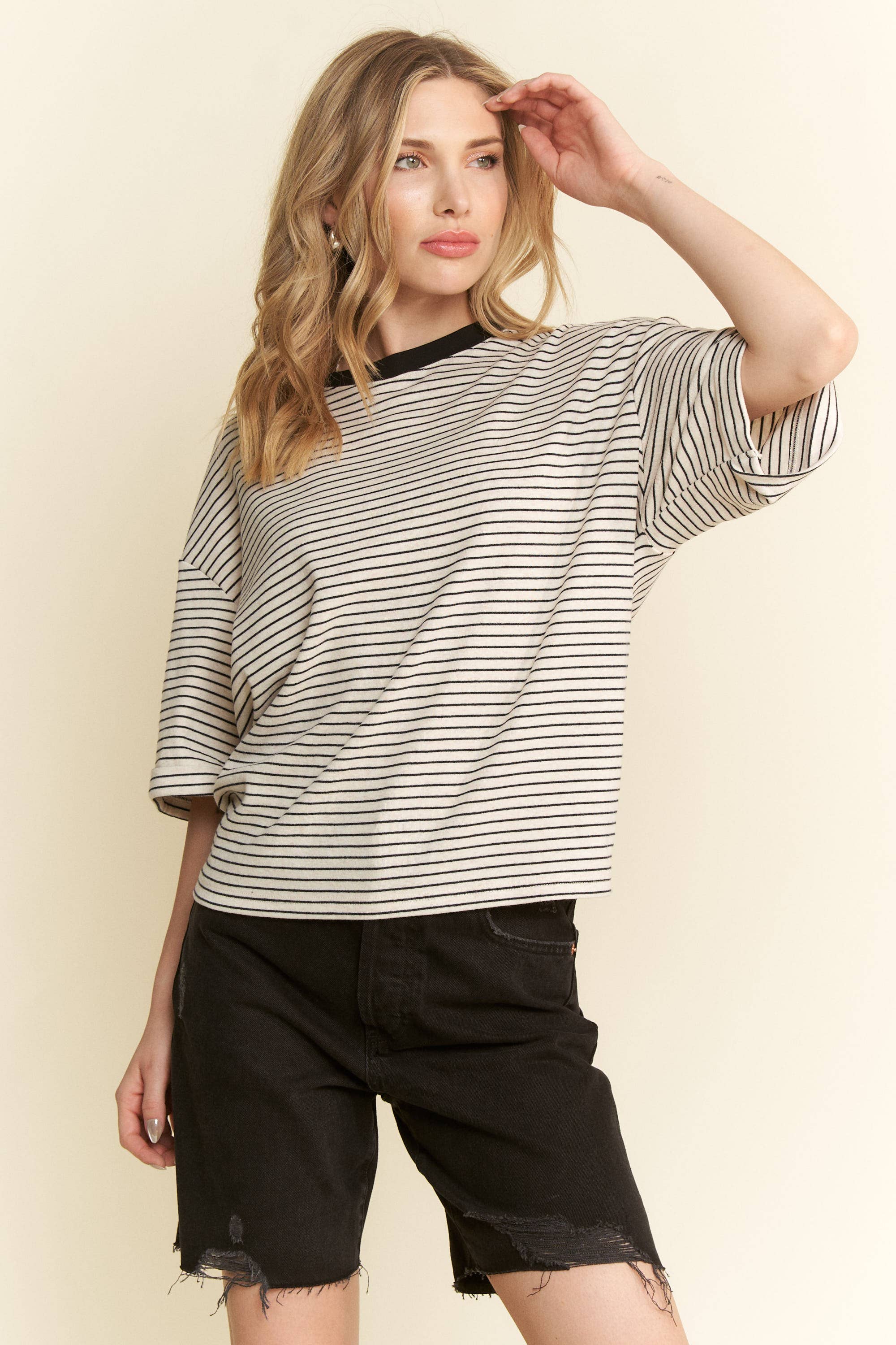 Not Your Basic Stripe Top