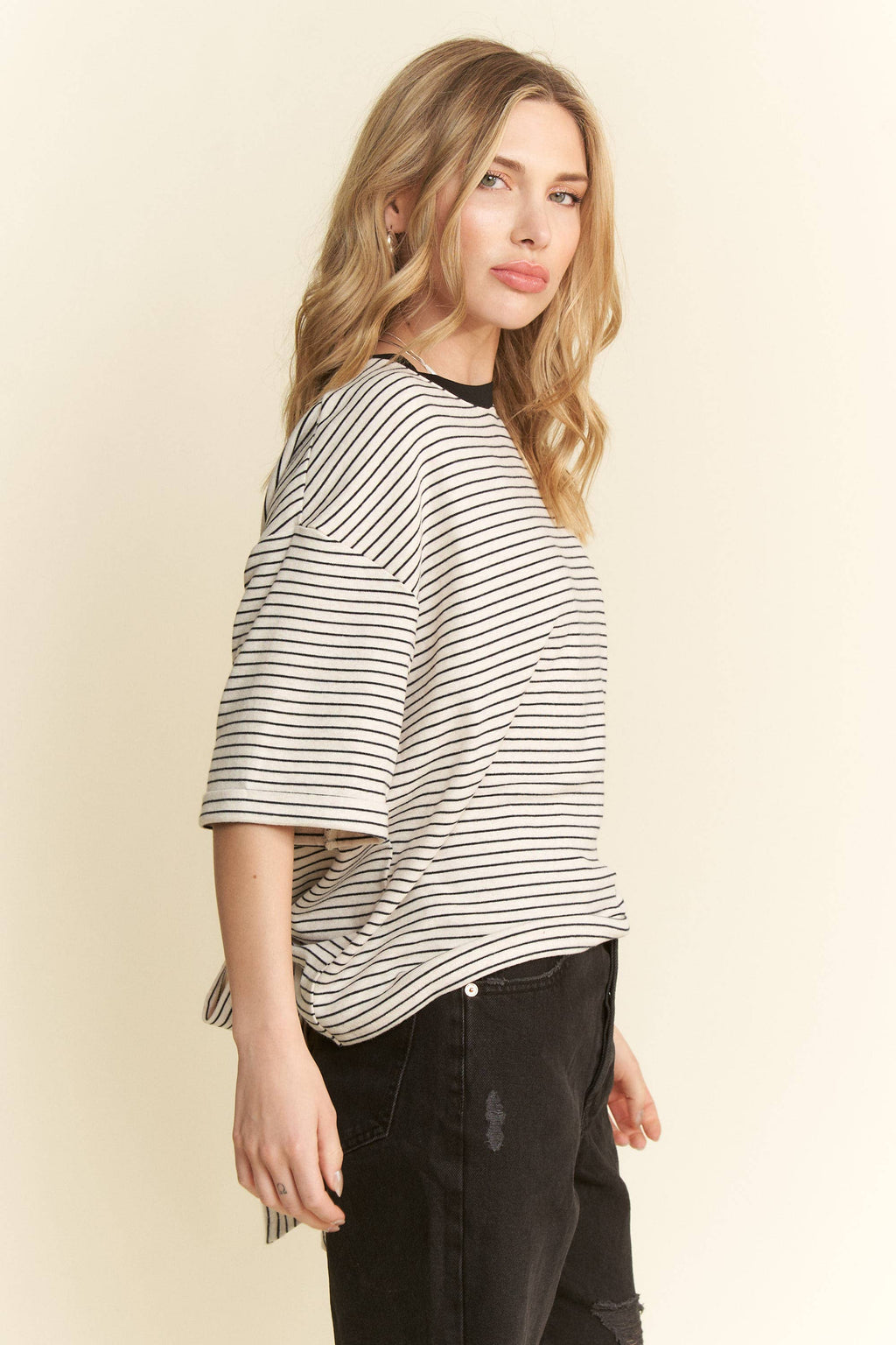 Not Your Basic Stripe Top