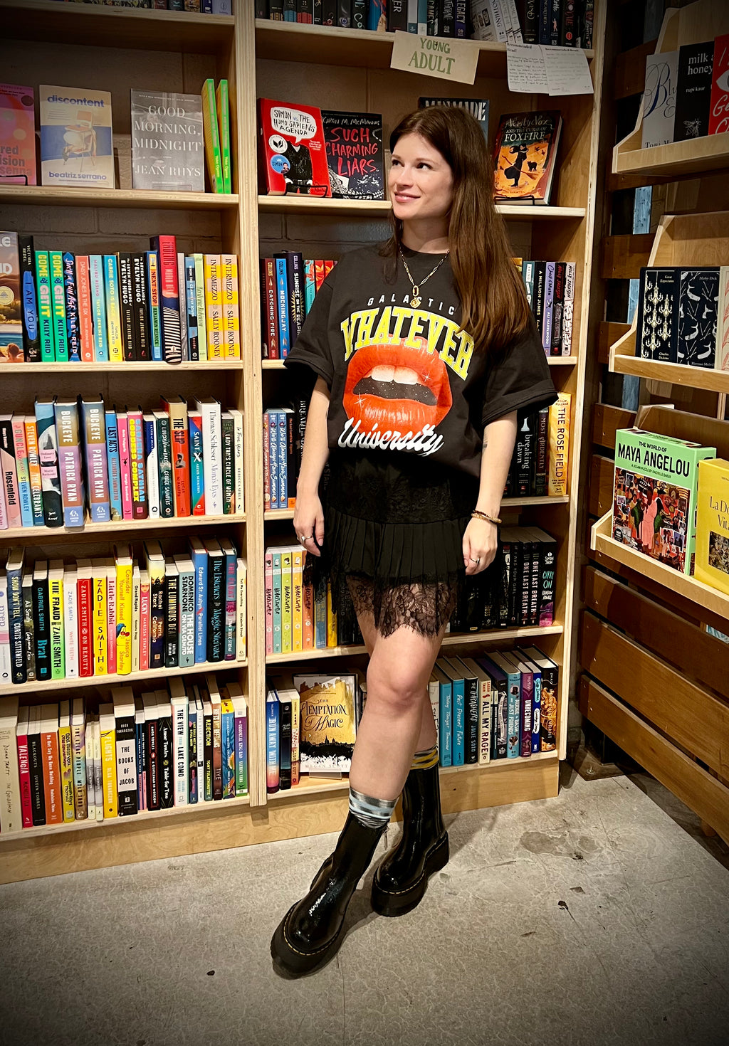 Ethereal Lace Mini Skirt