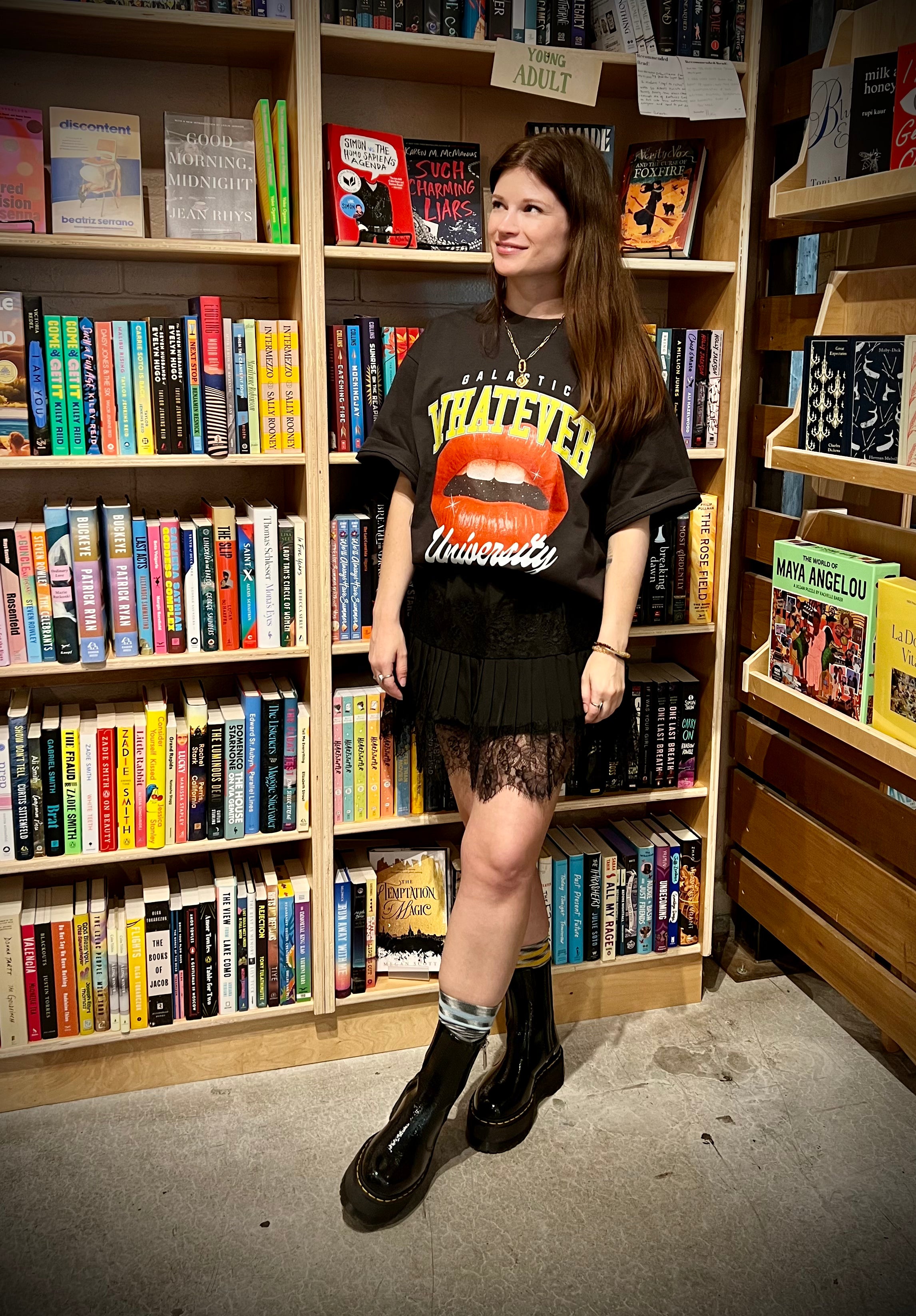 Ethereal Lace Mini Skirt