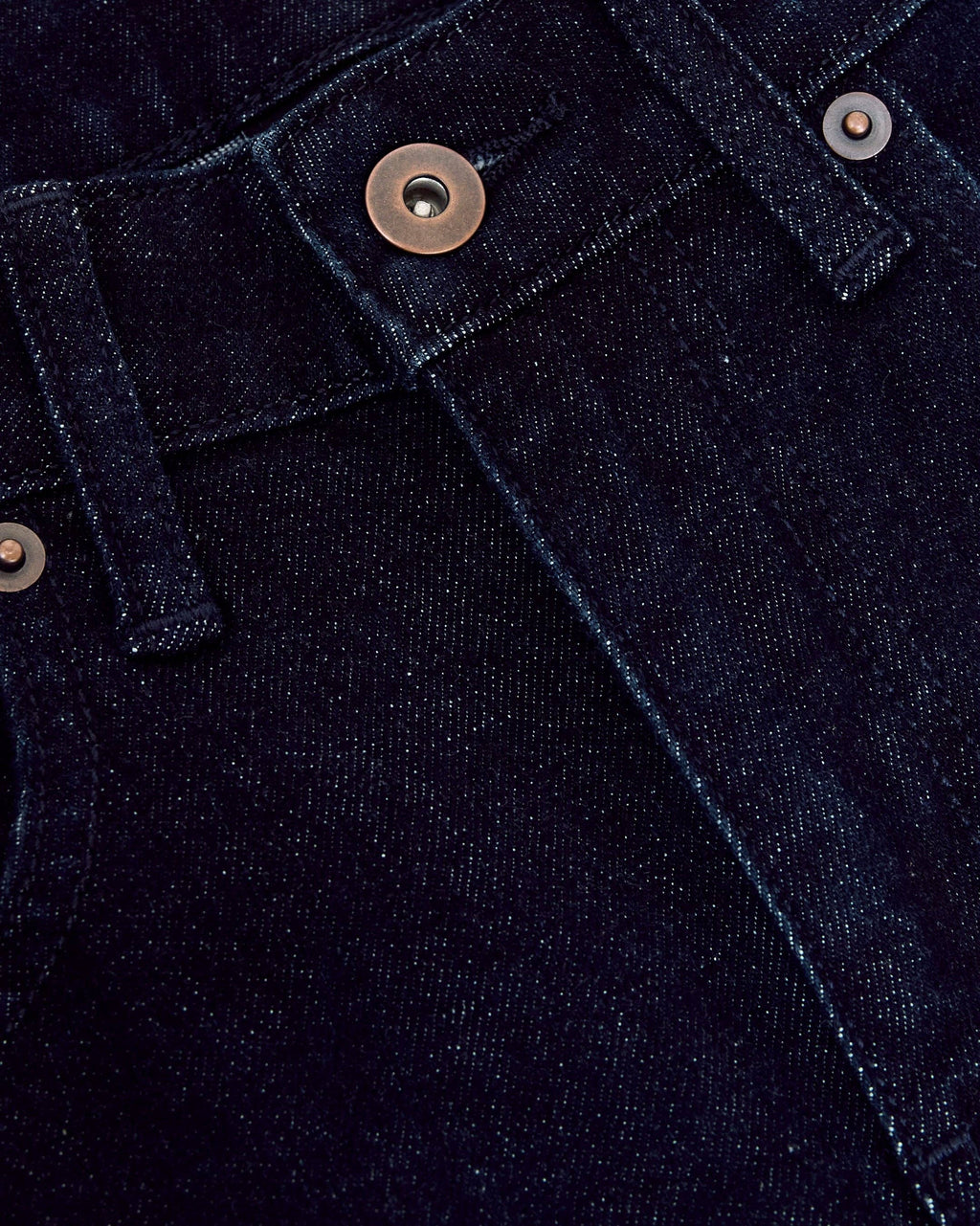 Indigo Straight Denim Jeans