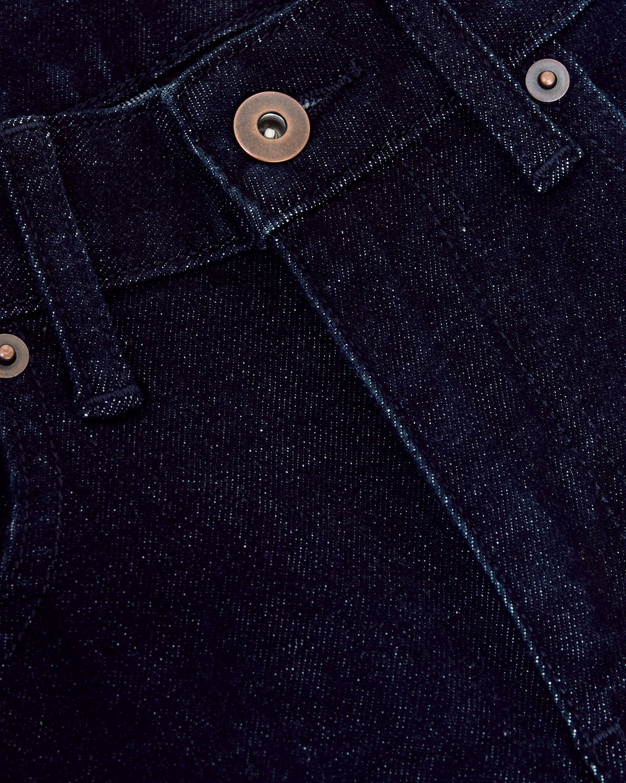 Indigo Straight Denim Jeans