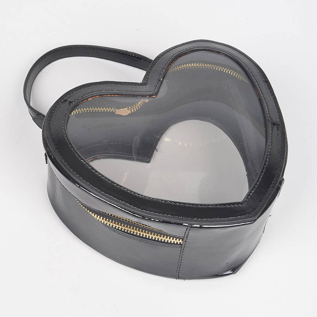 Heart Shape Clear Staduim Bag