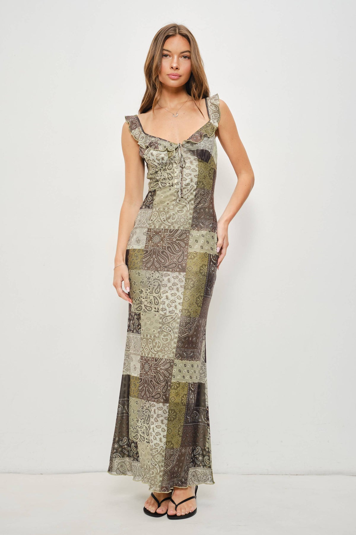 Imani Paisley Dress