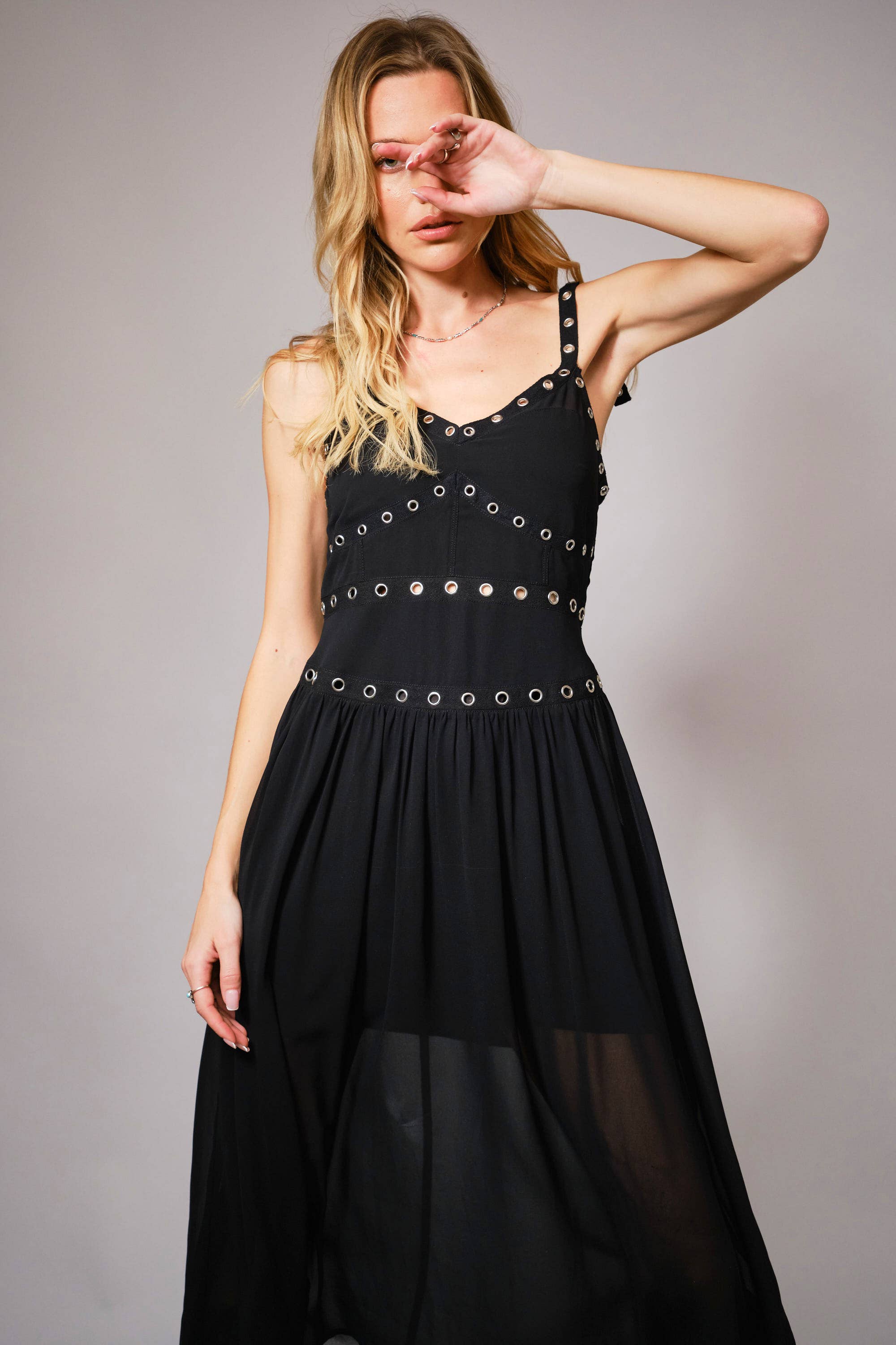 Feeling Grunge Midi Dress