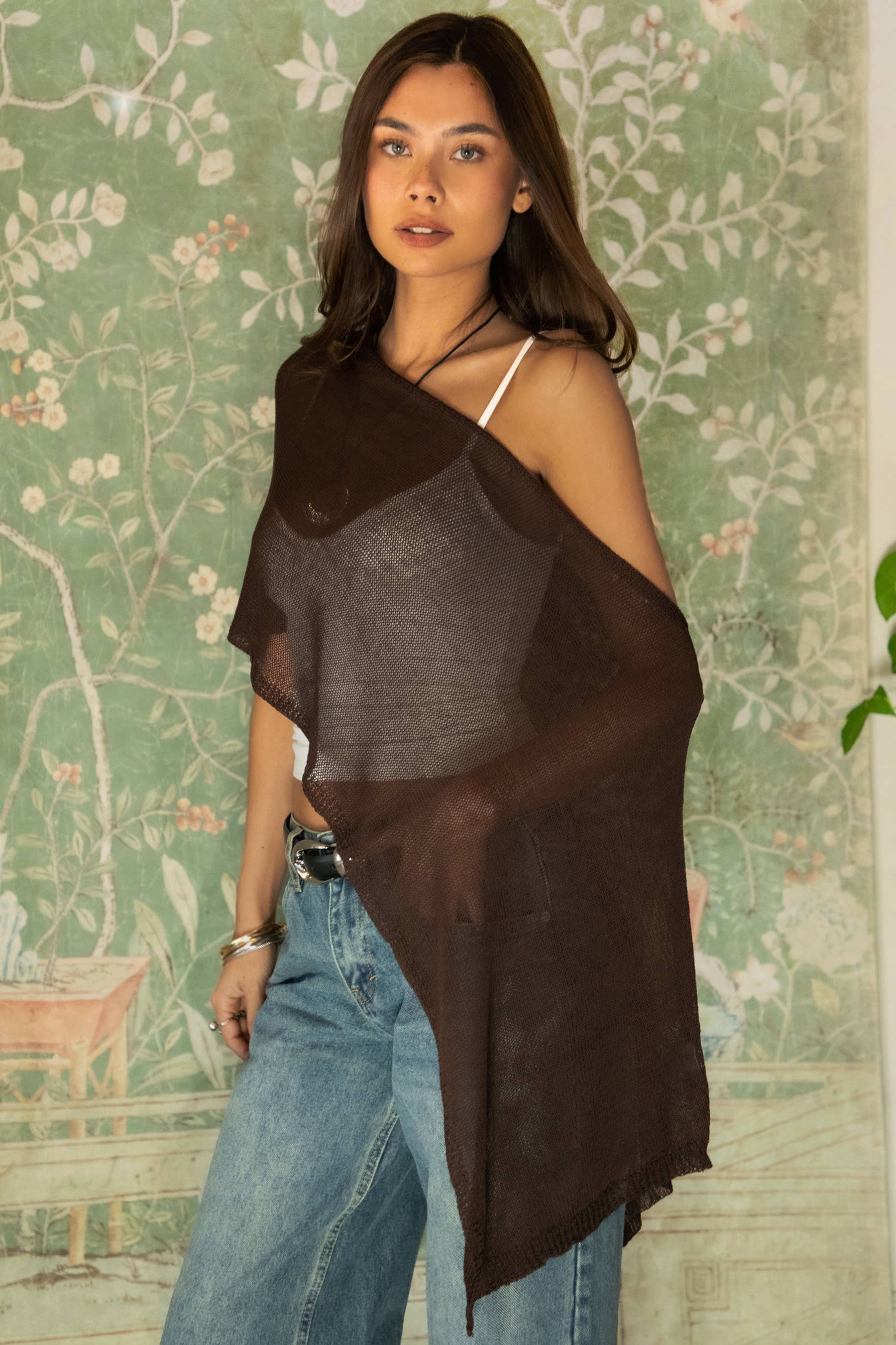 Solei Sheer Poncho