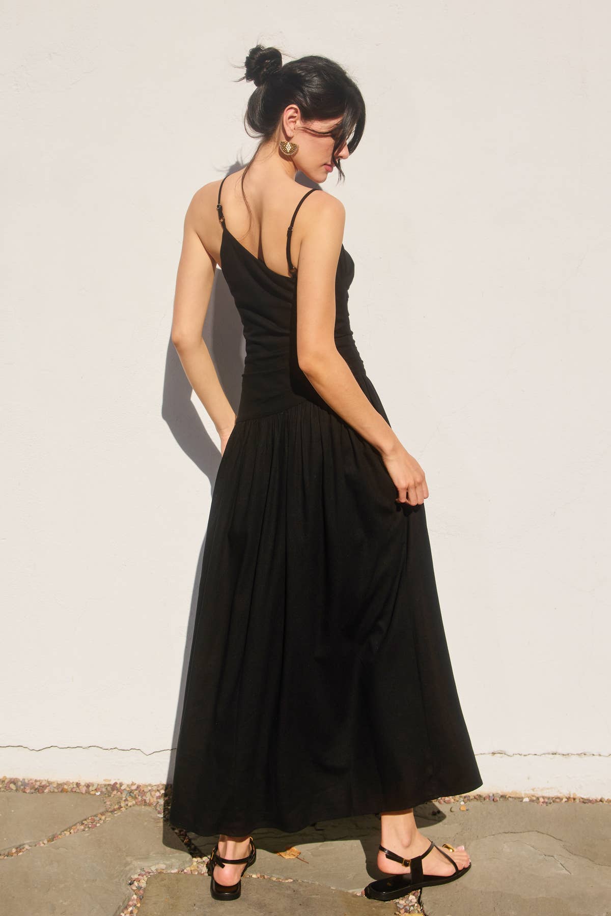 Heaven Sent Ruched Maxi Dress