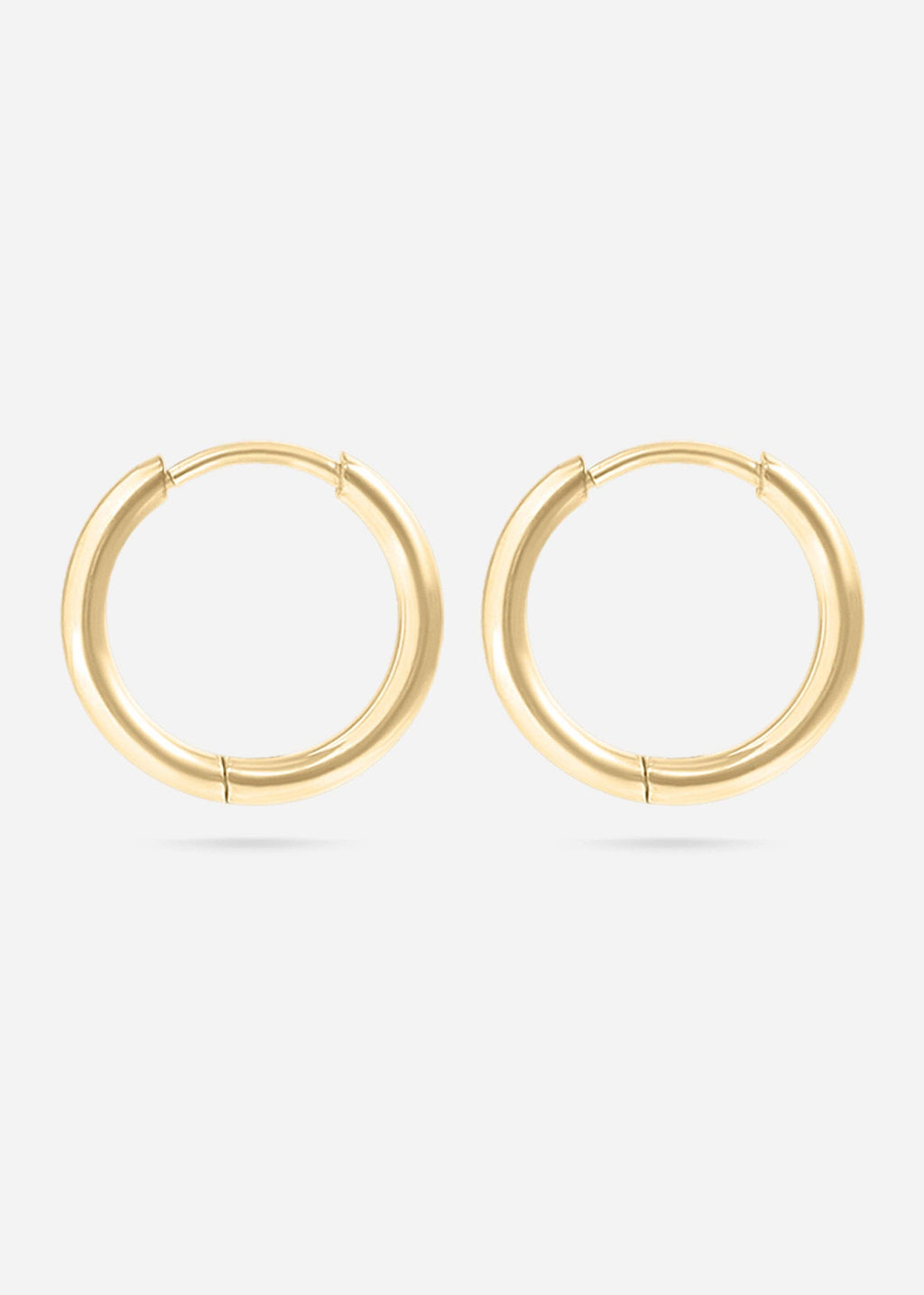 Classic Hoop Huggie Earrings