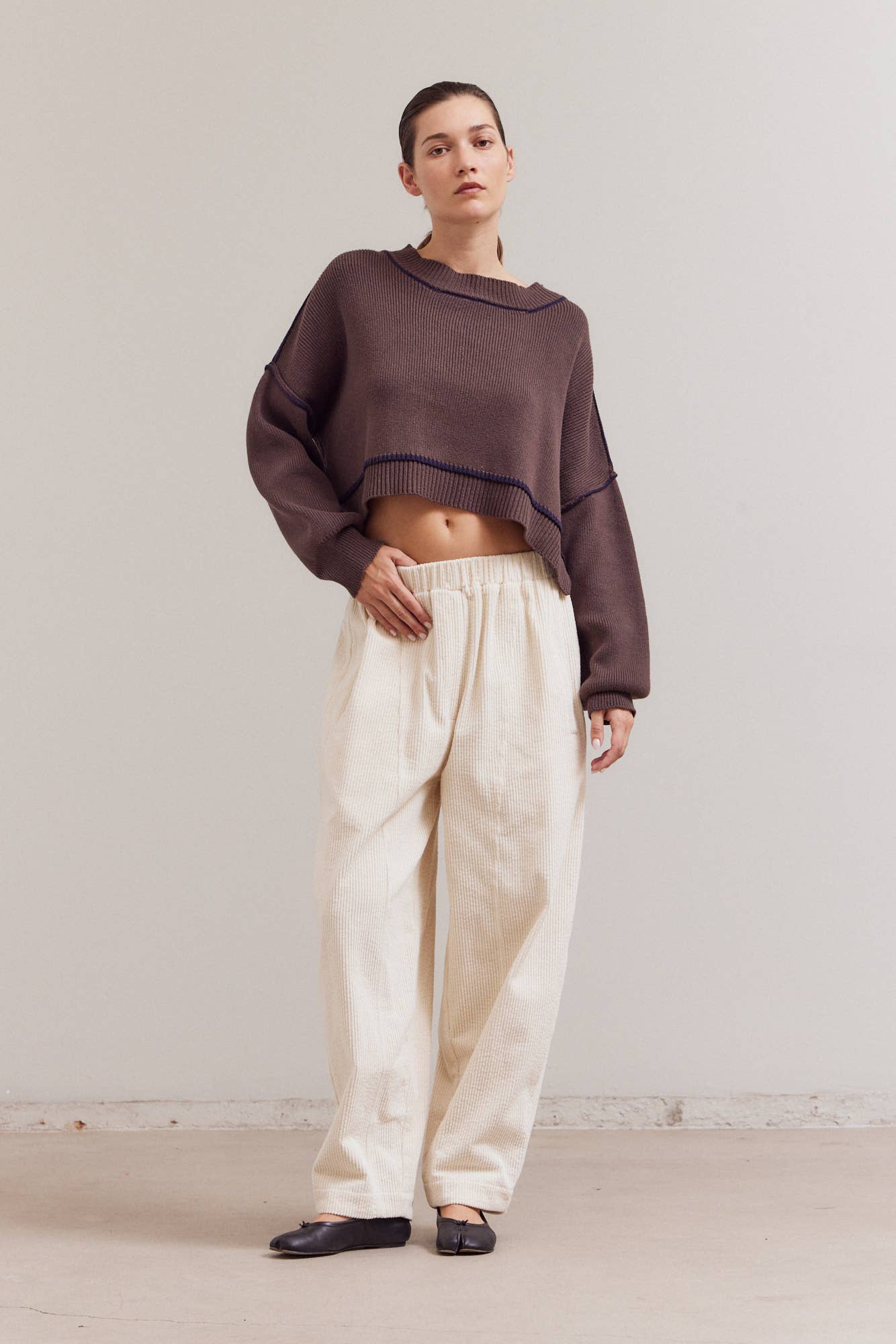 Vela Cropped Sweater