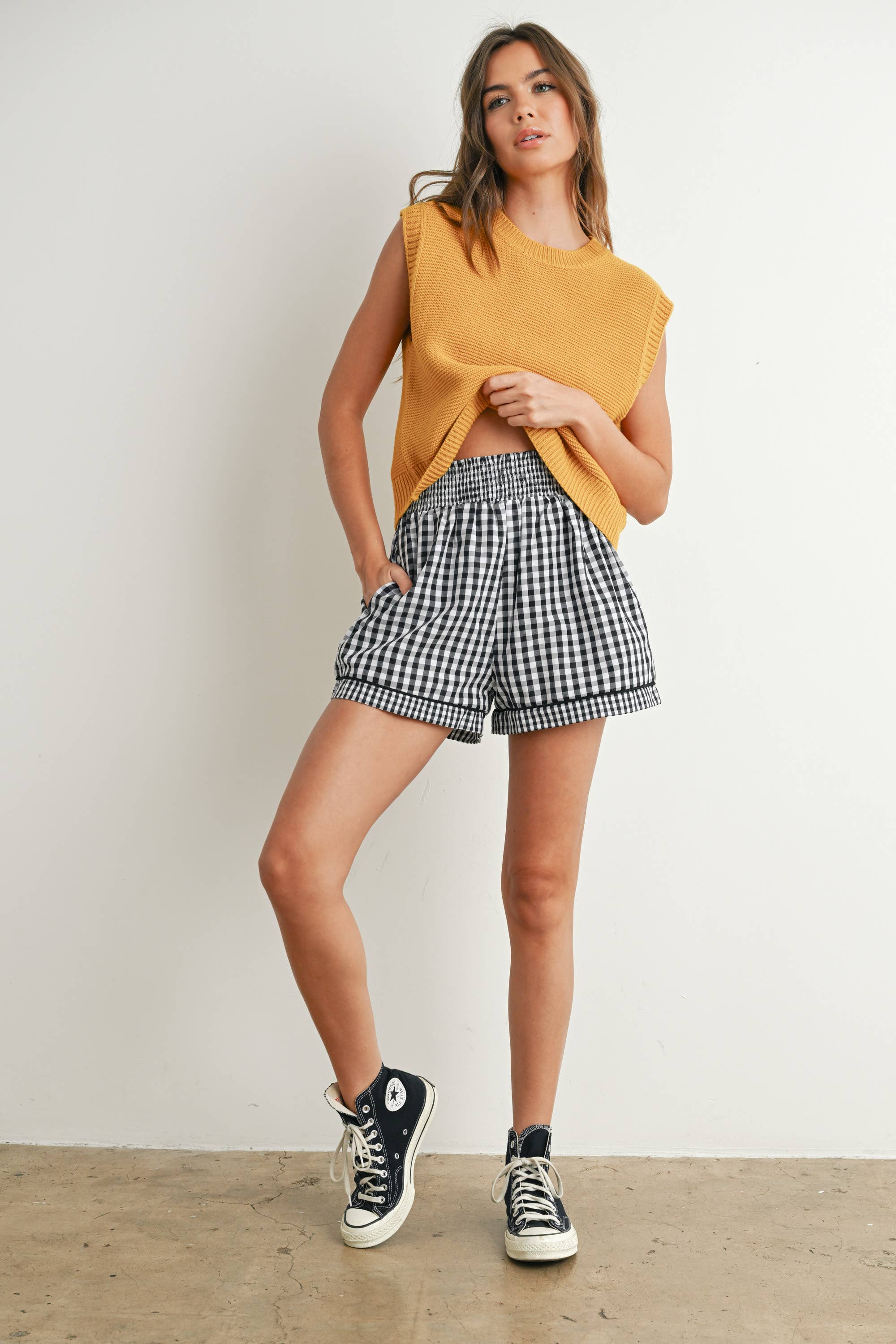 Everyday Gingham Shorts