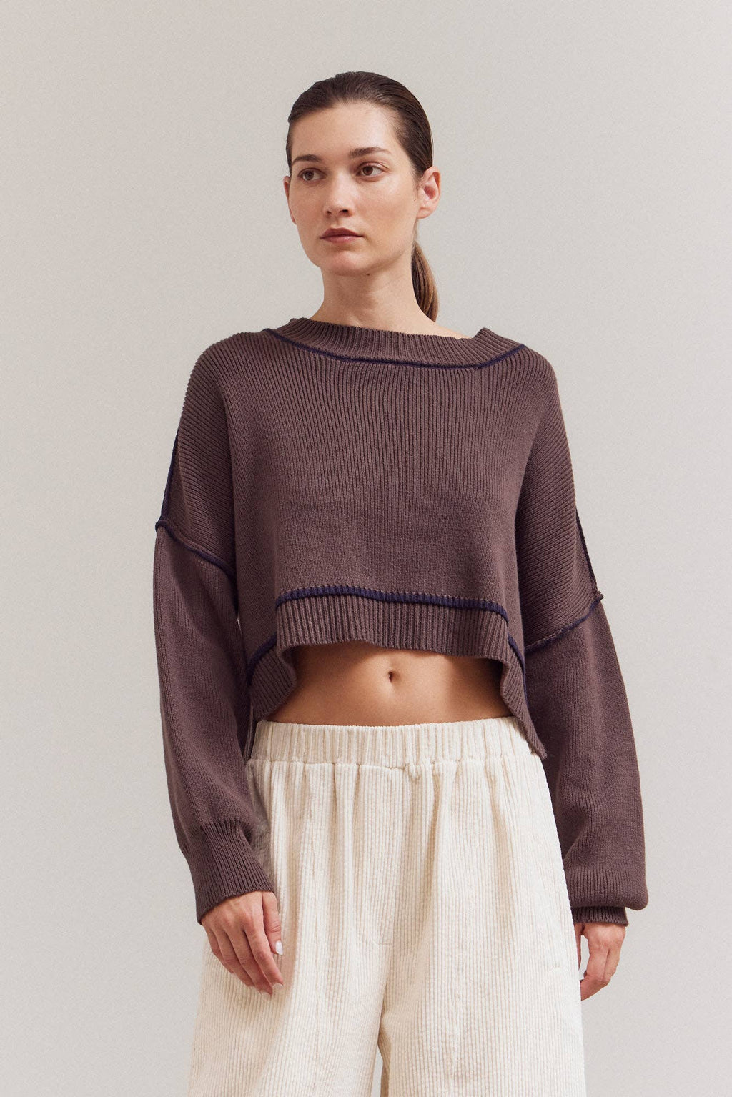 Vela Cropped Sweater