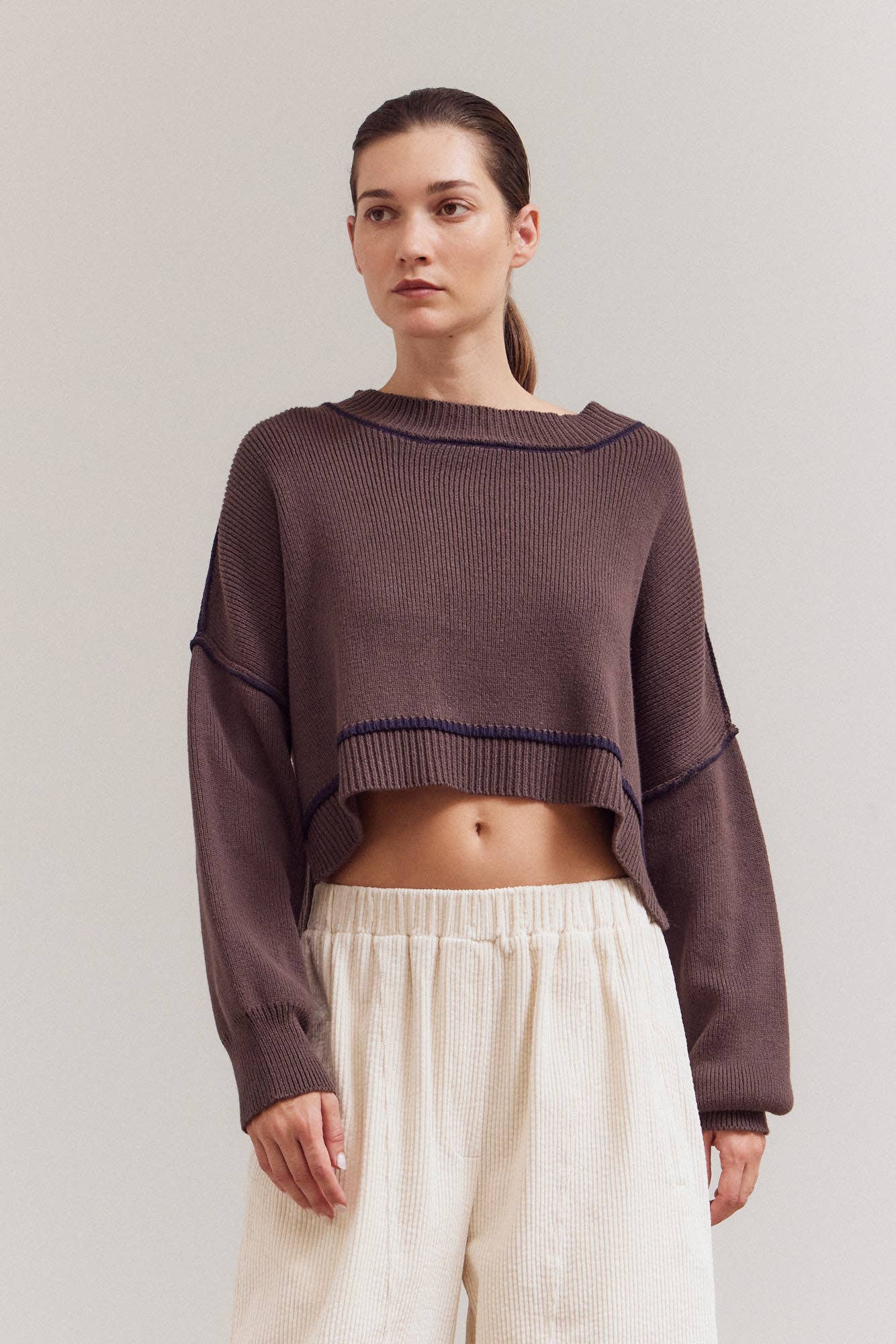 Vela Cropped Sweater