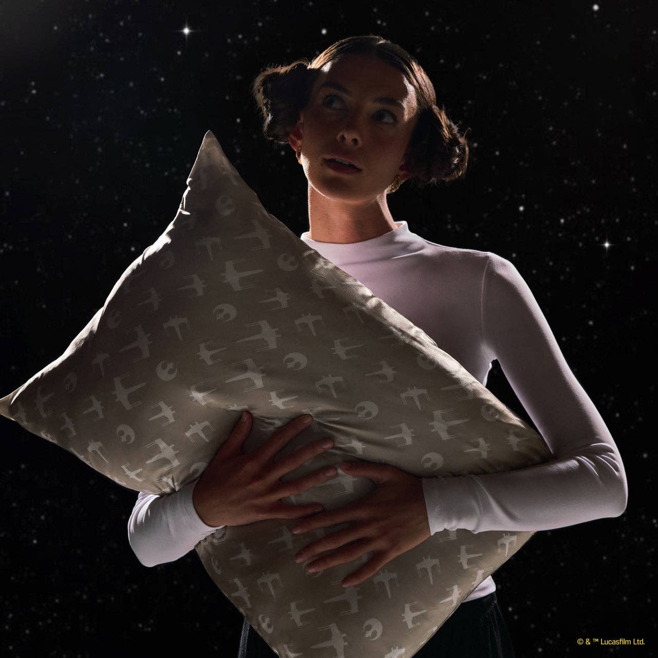 Star Wars™ & Kitsch Satin Pillowcase in Rebel Alliance