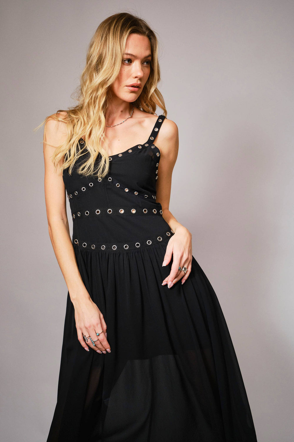 Feeling Grunge Midi Dress