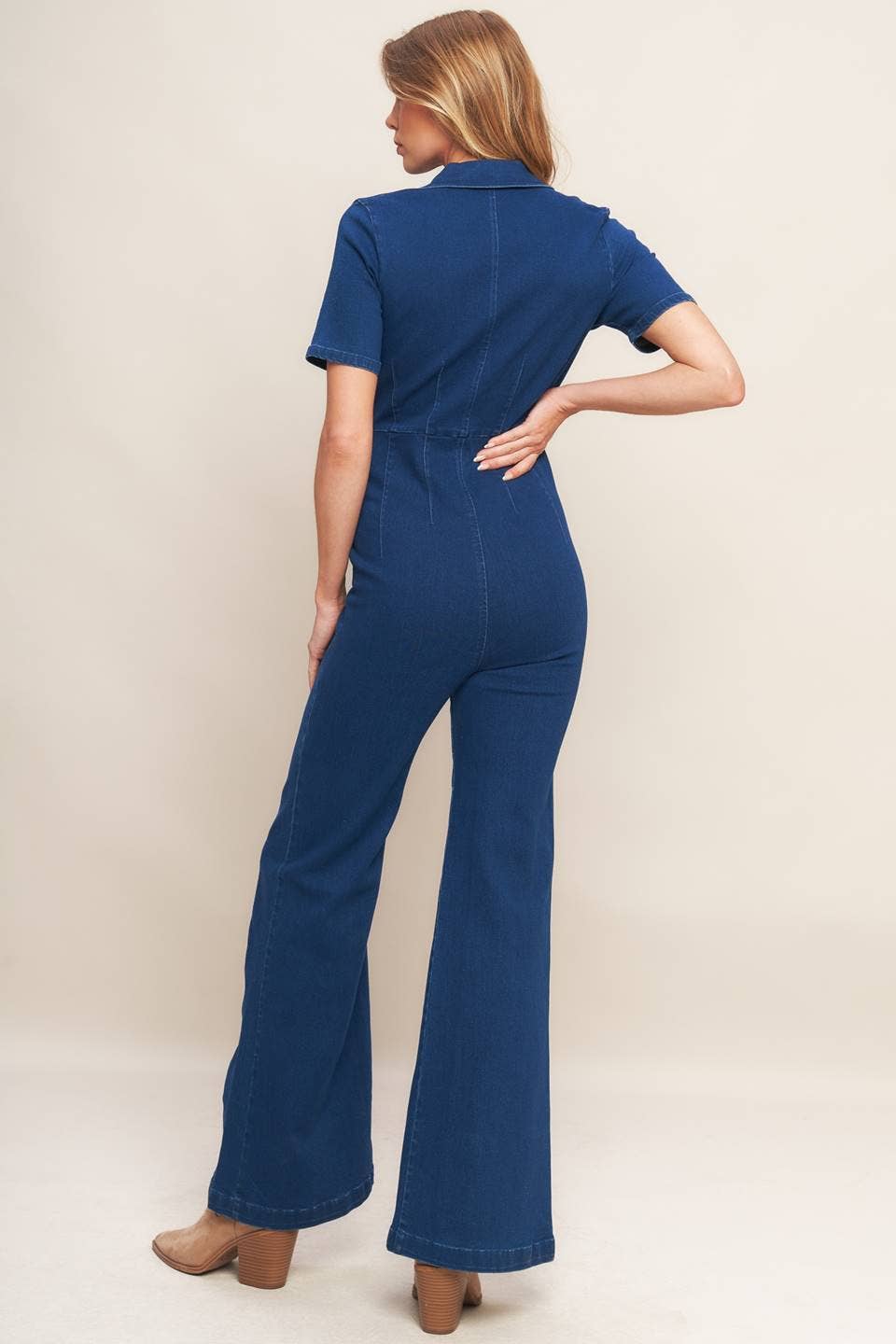 Fulcrum Denim Jumpsuit
