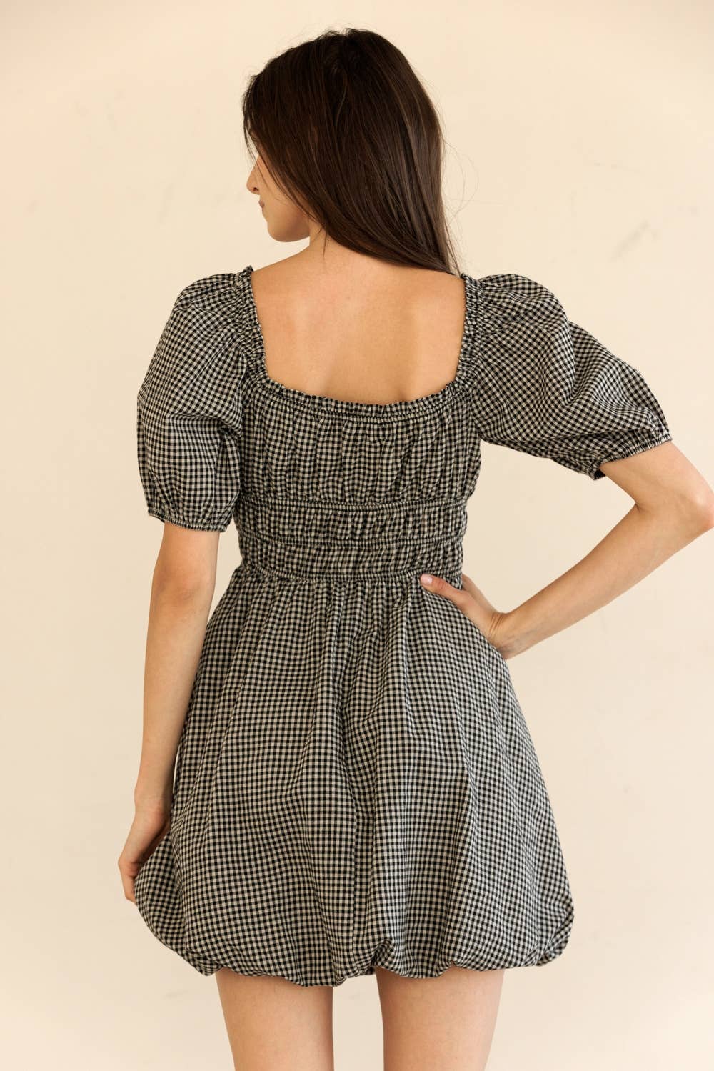 The Perfect Gingham Mini Dress