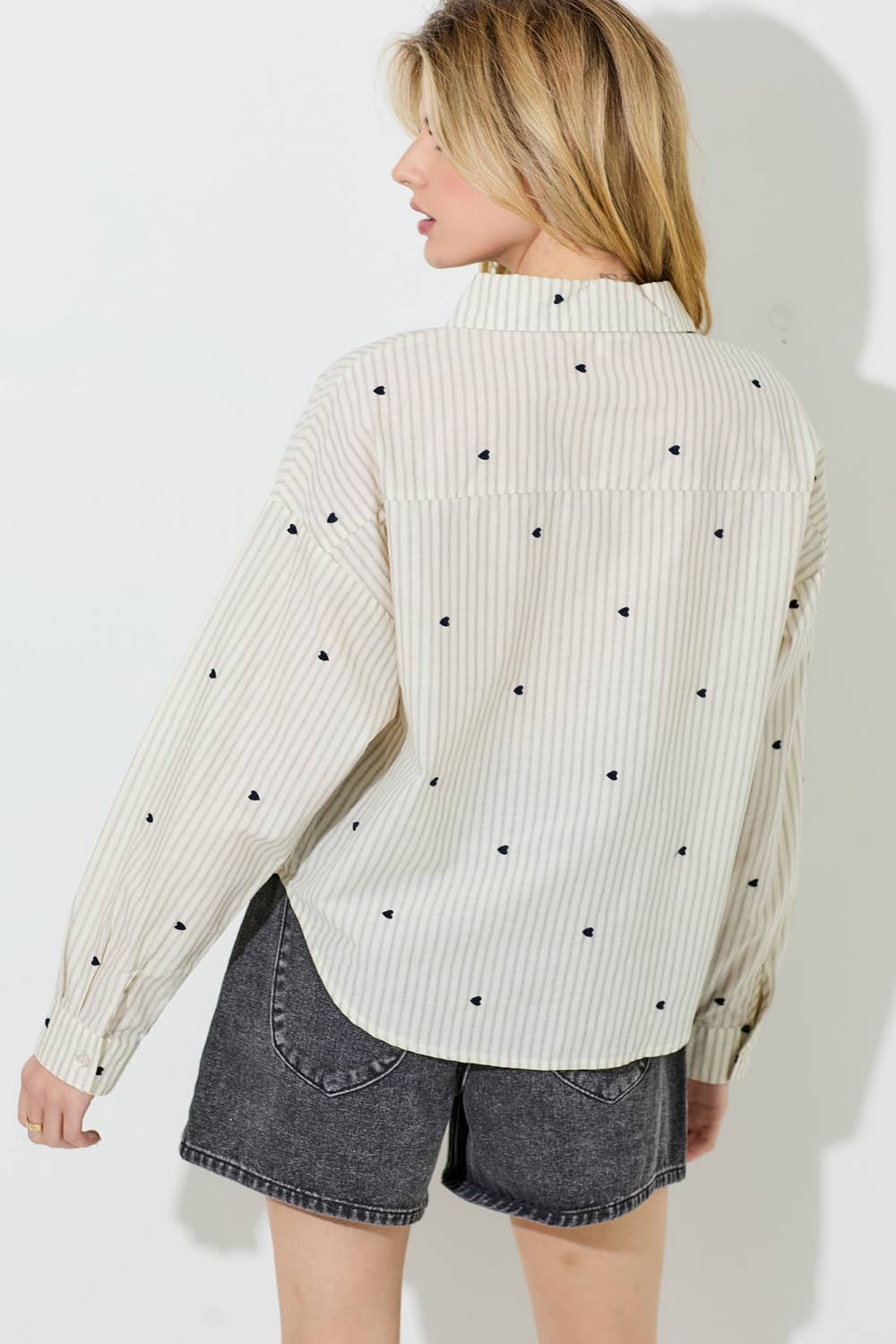 So In Love Button Up