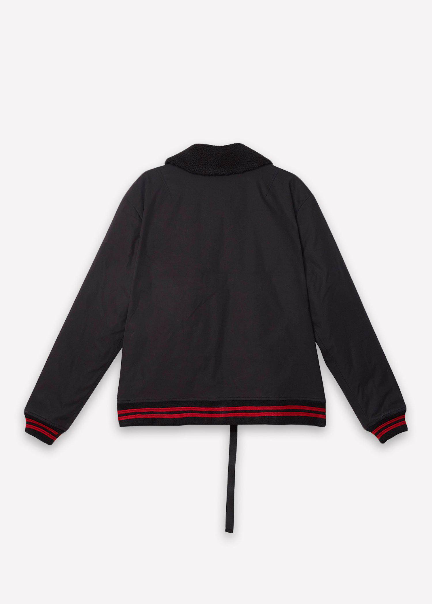 Dark Prince Sherpa Collar Jacket