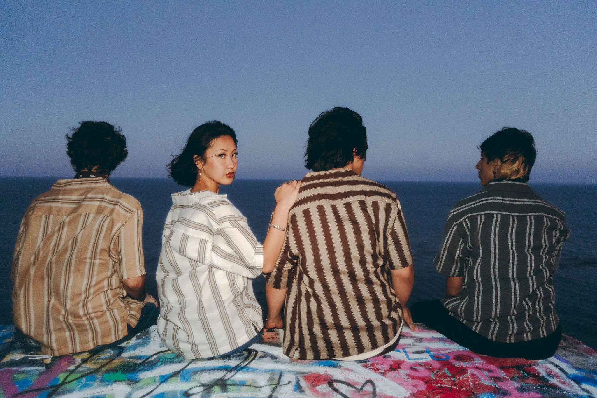 Jupiter Textured Striped Shirt