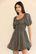 The Perfect Gingham Mini Dress