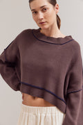 Vela Cropped Sweater