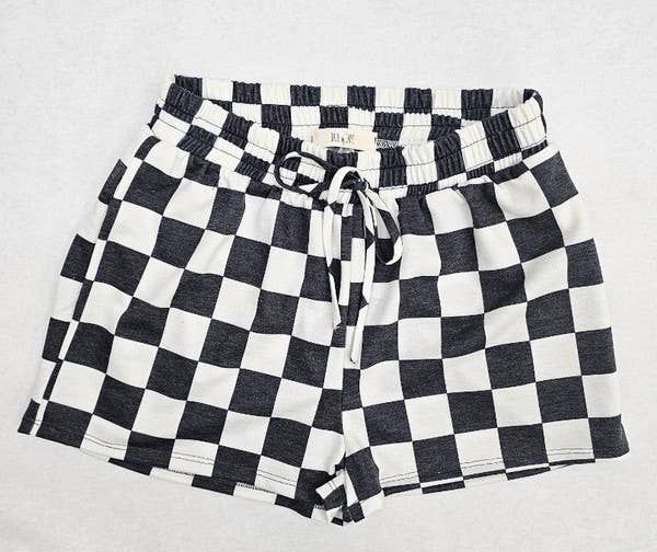Checkered Comfy Shorts