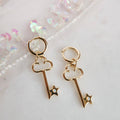 Diary Key Earrings