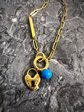 Dark Academia Charm Necklace - One of a Kind