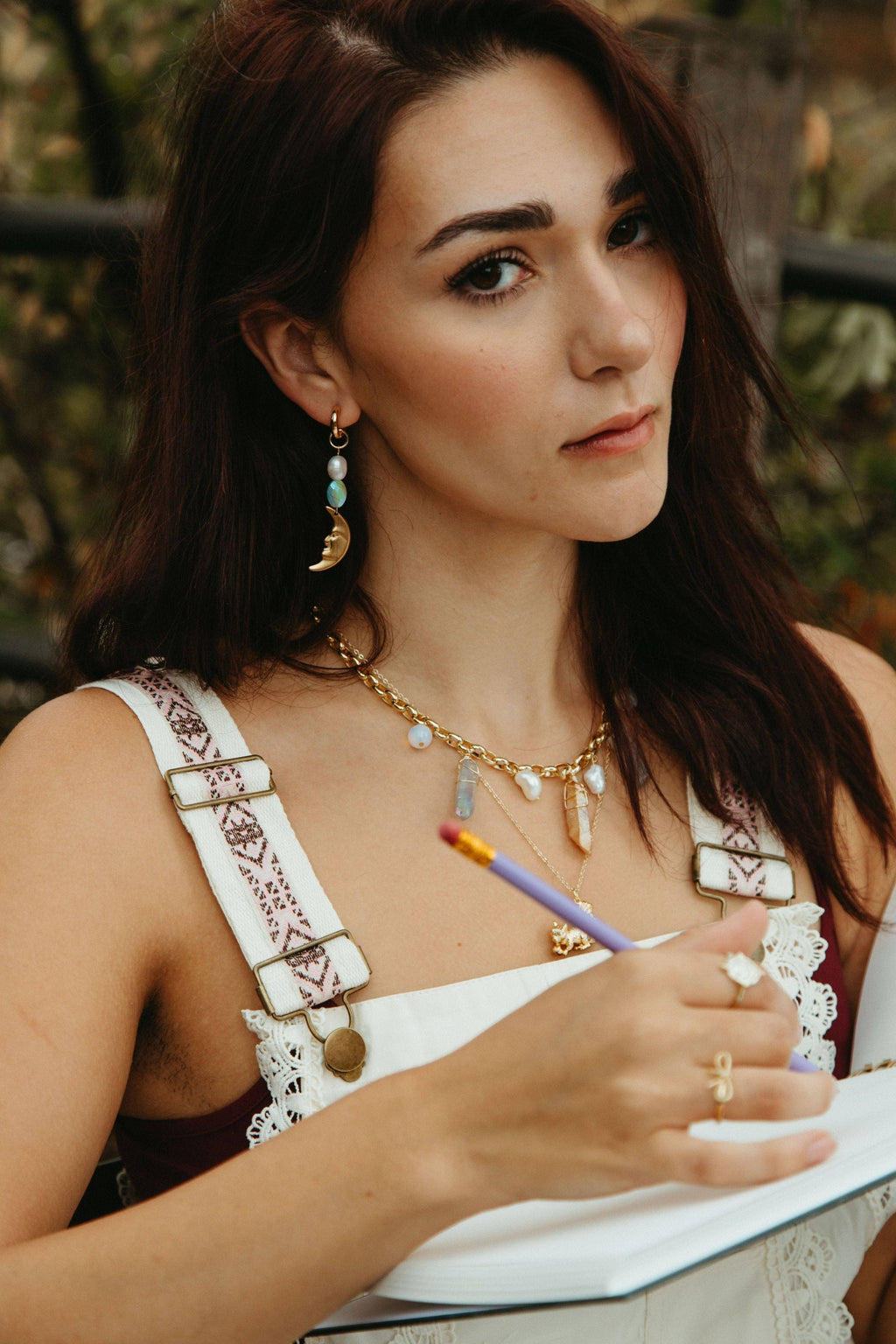 Sun Shower Crystal Necklace