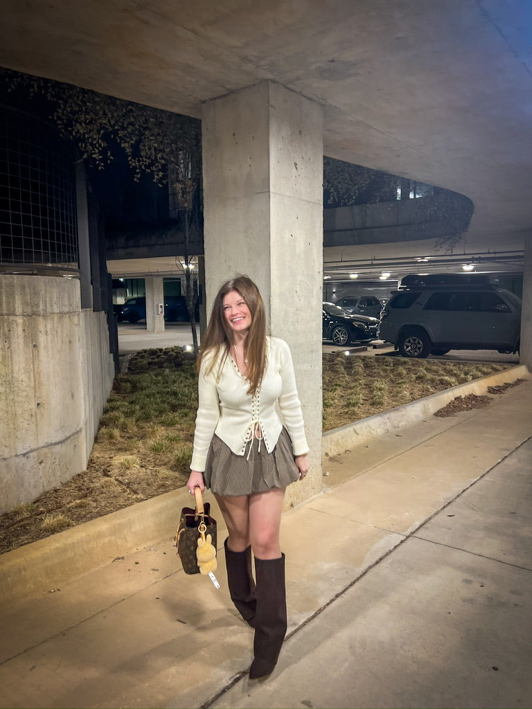 Aura Bubble Mini Skort