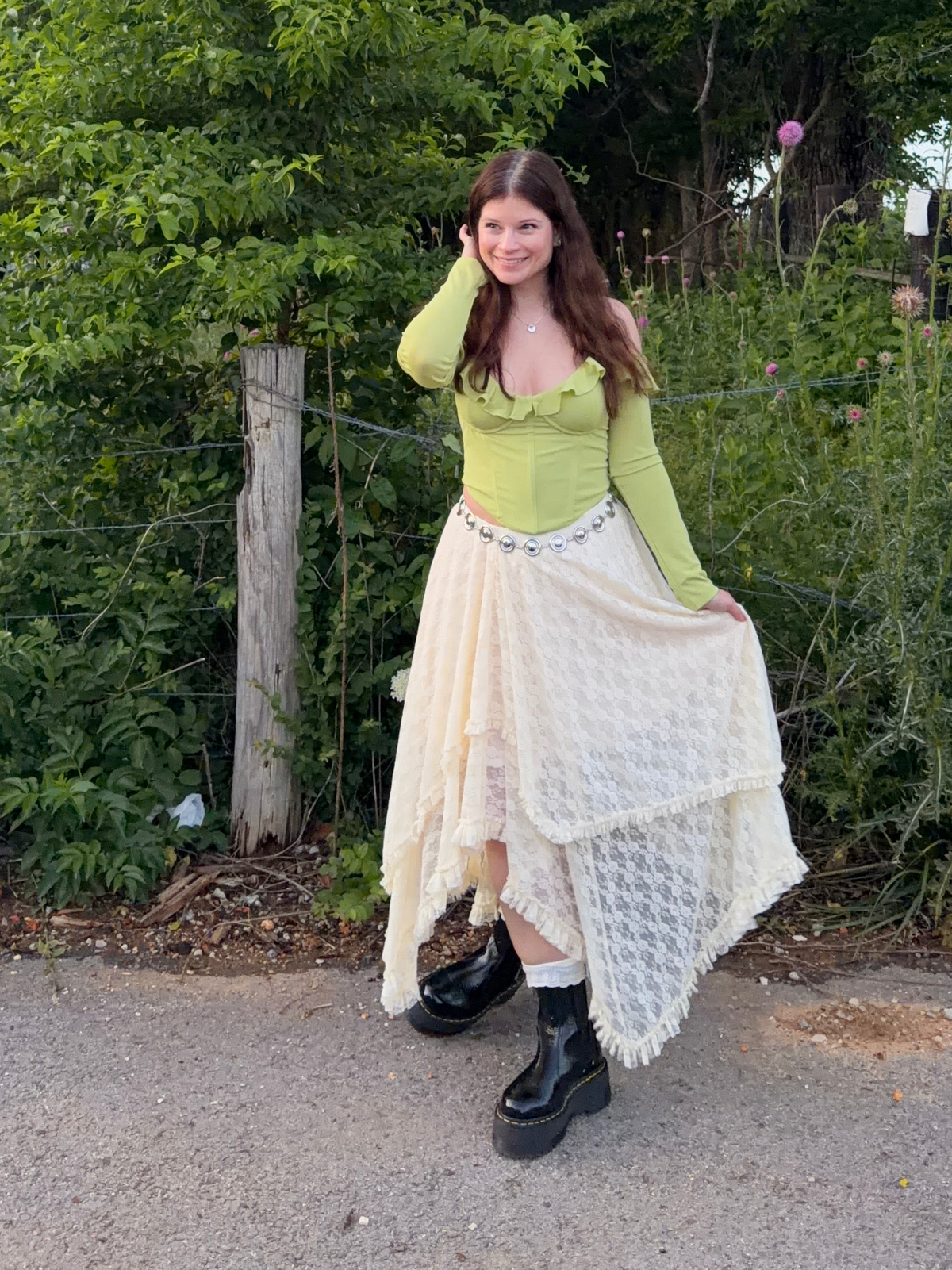 Whimsical Lace Skirt