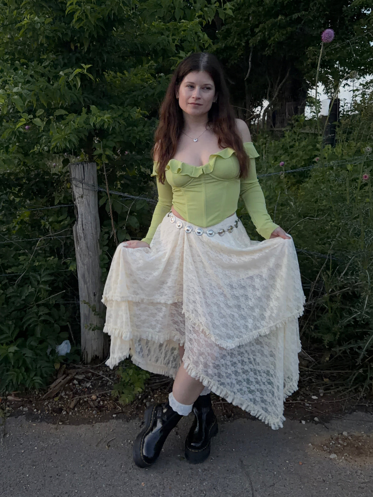 Whimsical Lace Skirt