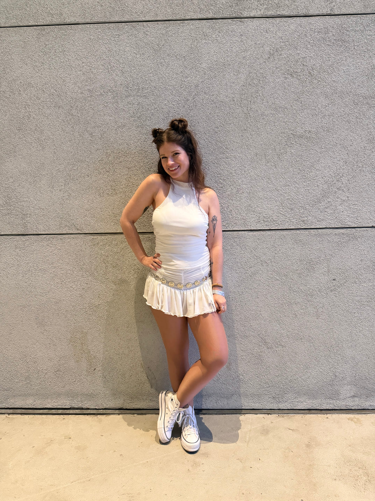 Space Girl Halter & Skort Set