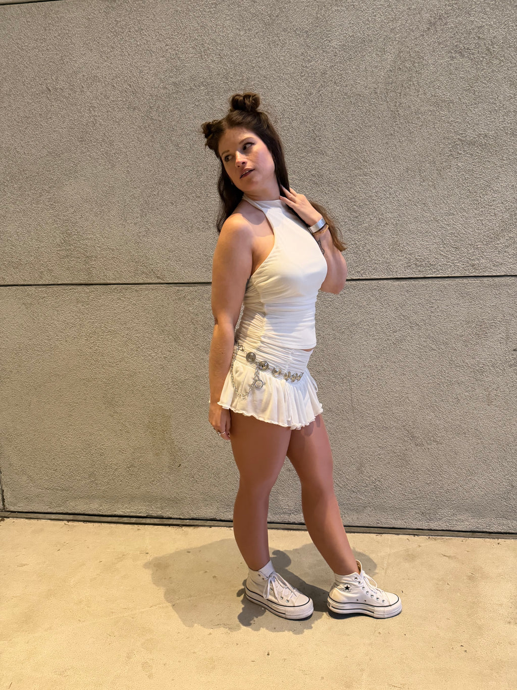 Space Girl Halter & Skort Set