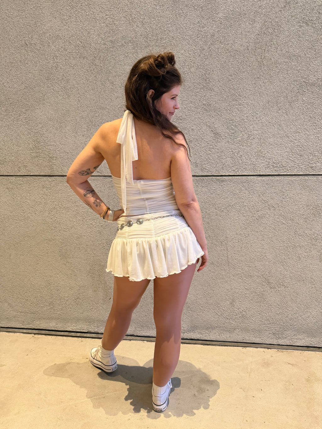 Space Girl Halter & Skort Set