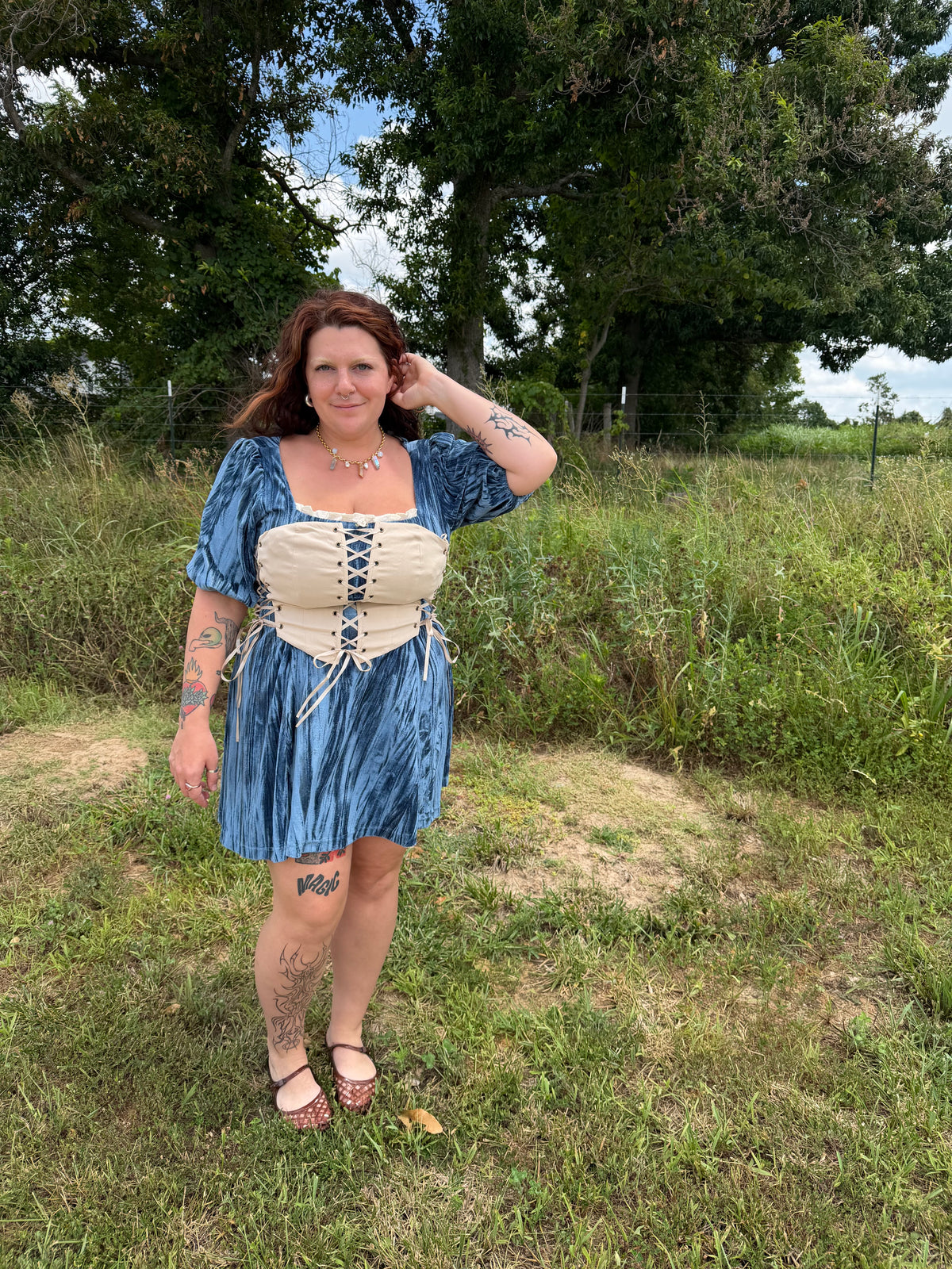Millennium Lace Up Bustier Corset Top