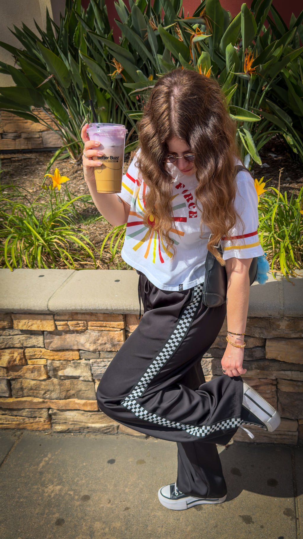 Checkmate Satin Pants