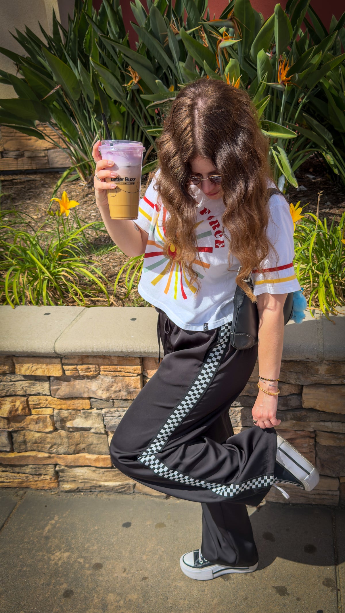 Checkmate Satin Pants