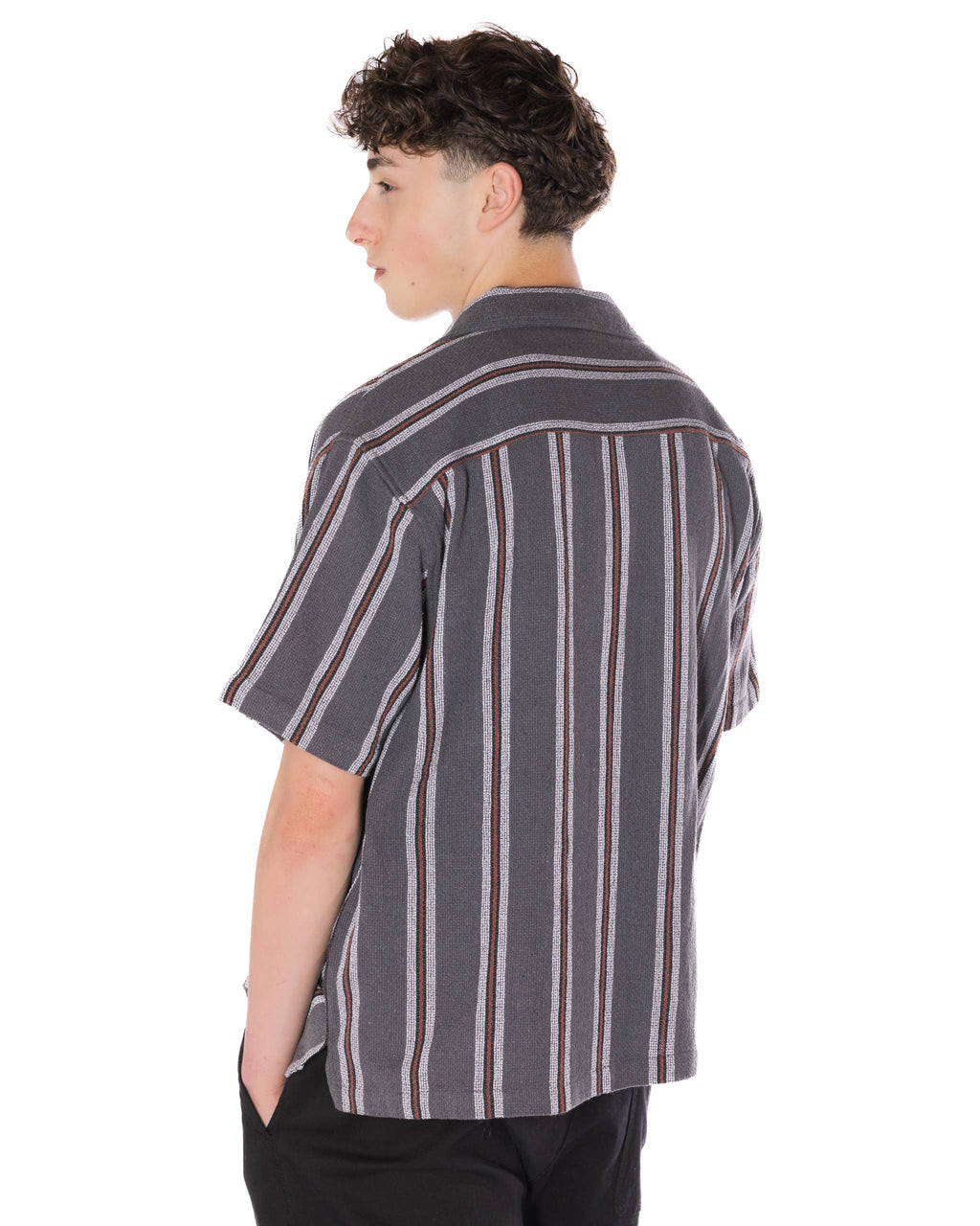 Jupiter Textured Striped Shirt