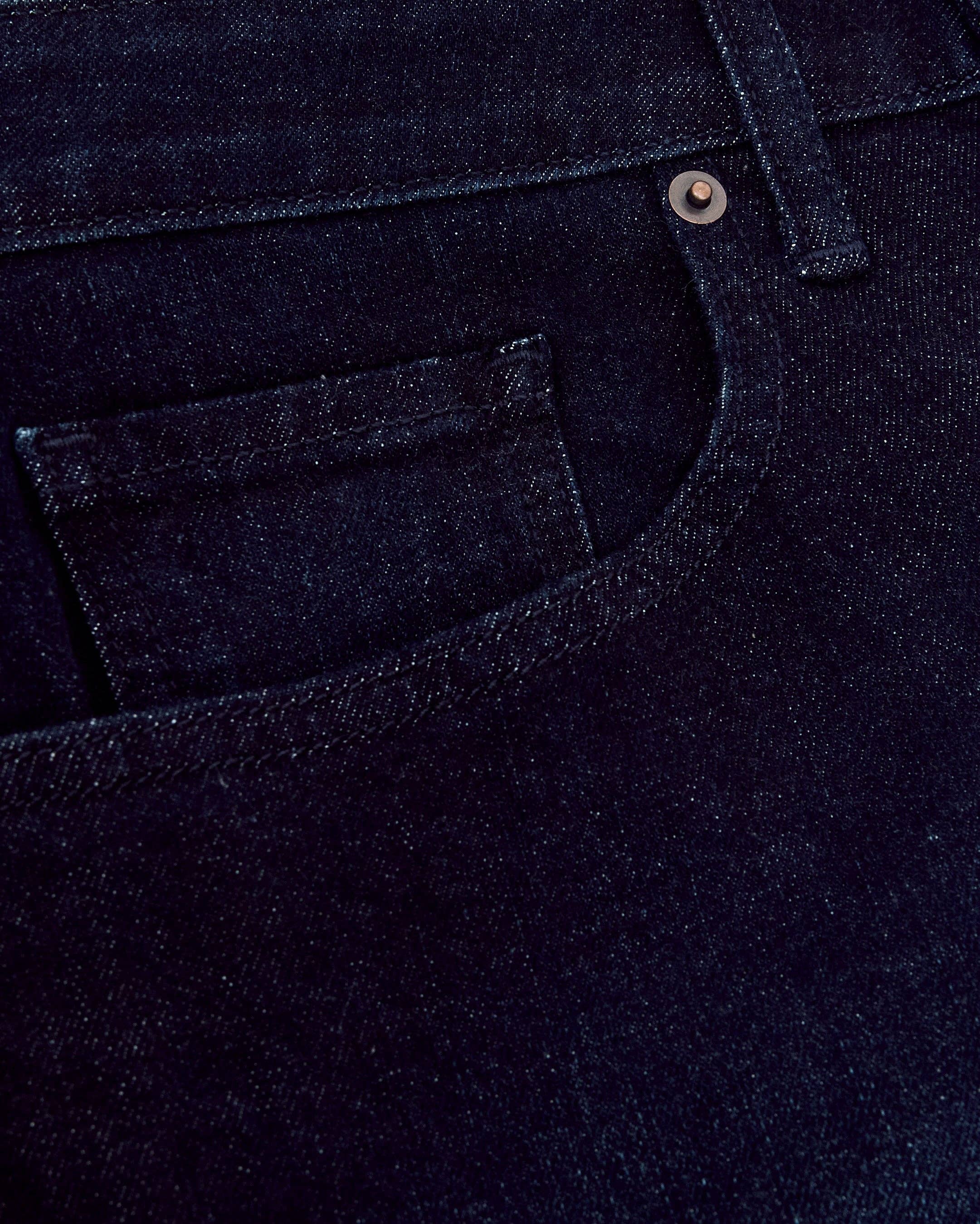 Indigo Straight Denim Jeans