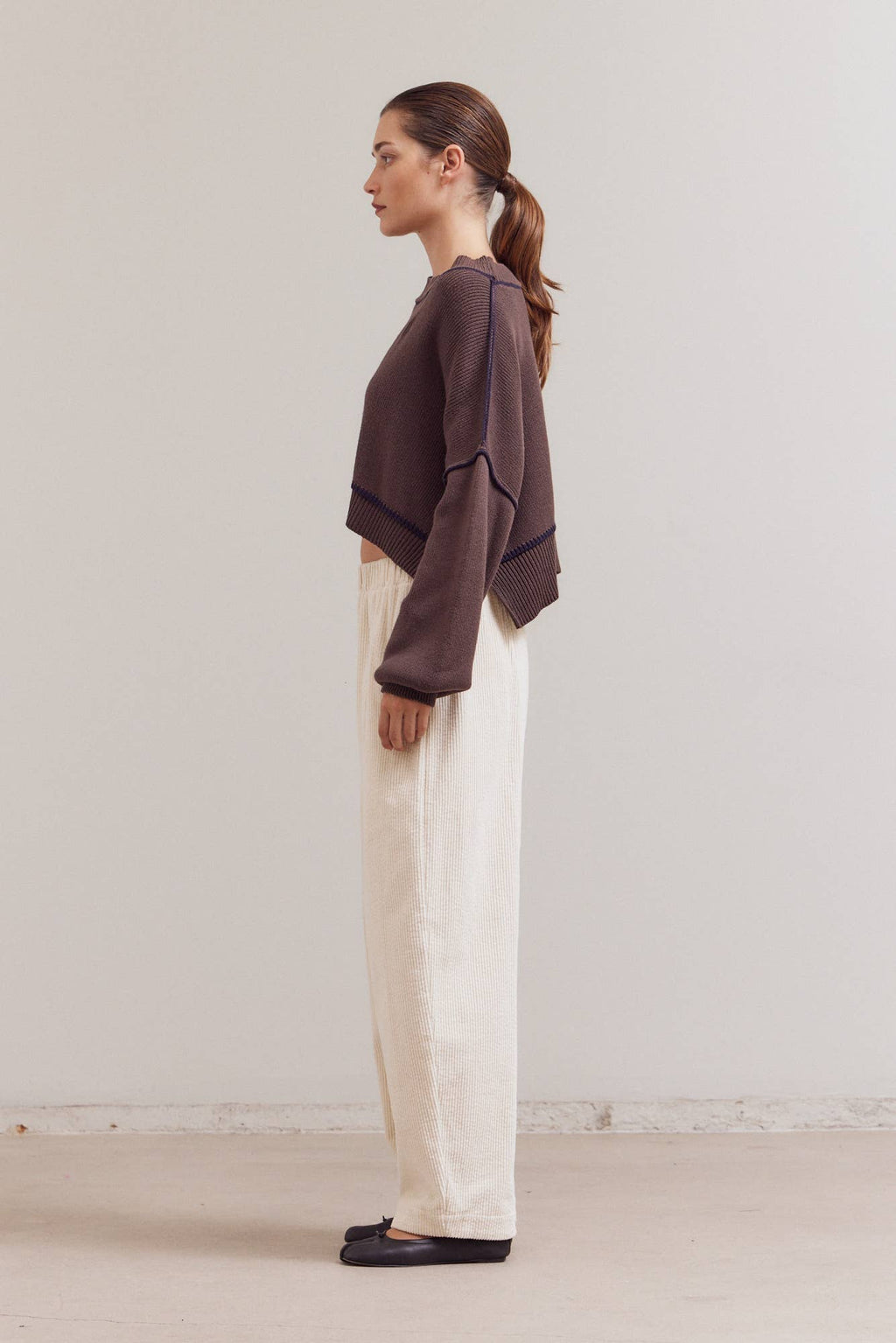 Vela Cropped Sweater