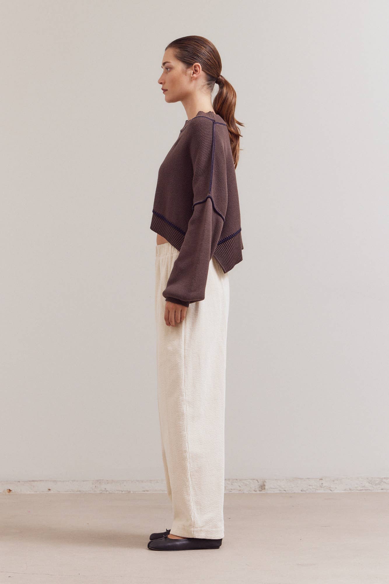 Vela Cropped Sweater