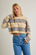 Starr Boxy Cropped Sweater