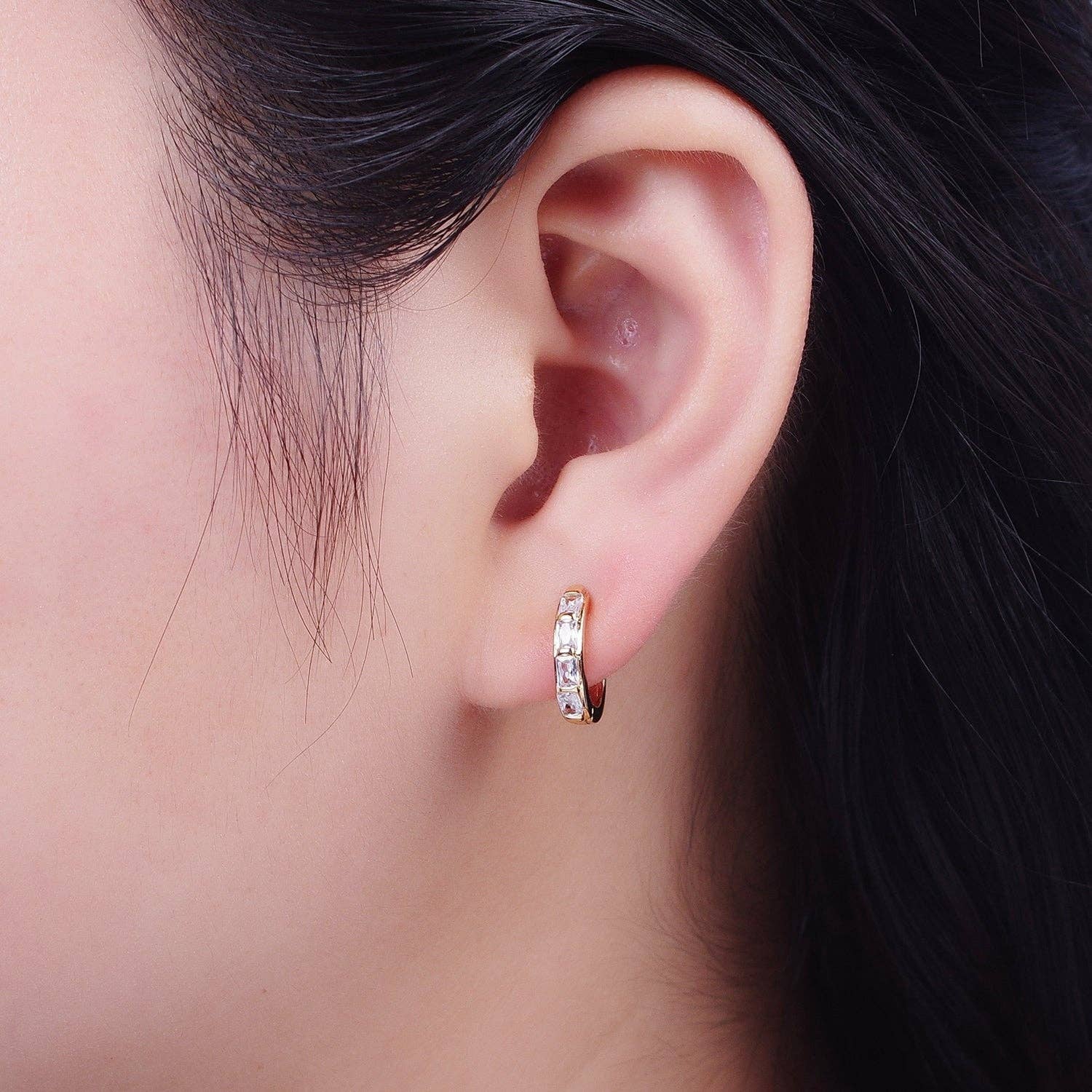 Heavenly Huggie Hoops