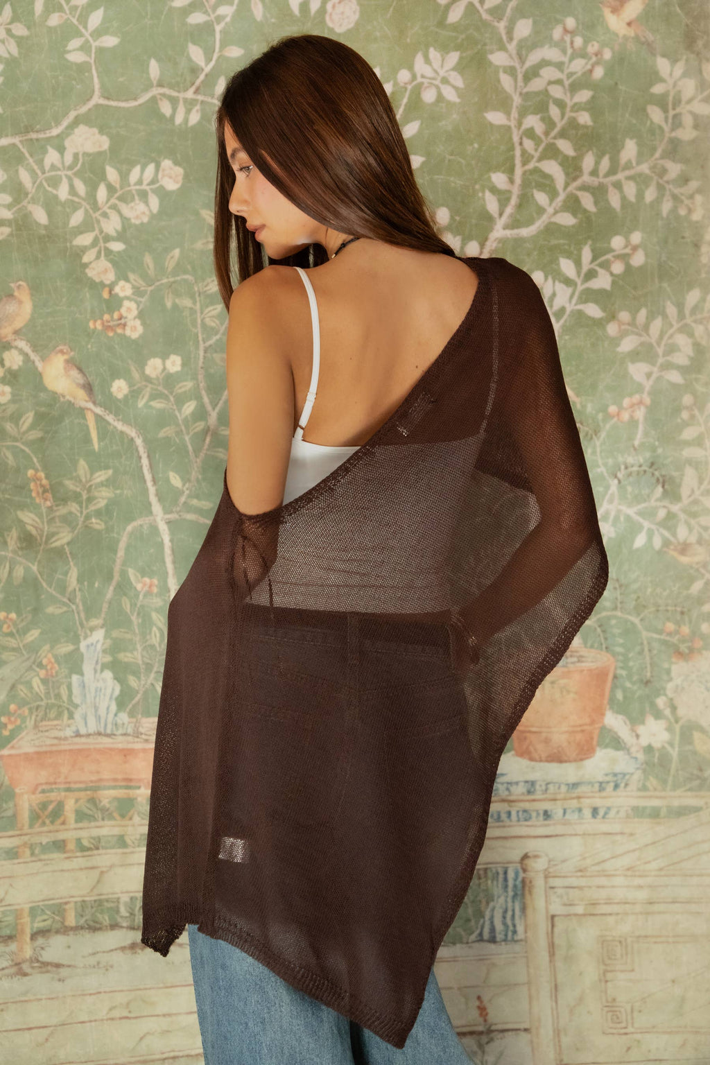 Solei Sheer Poncho