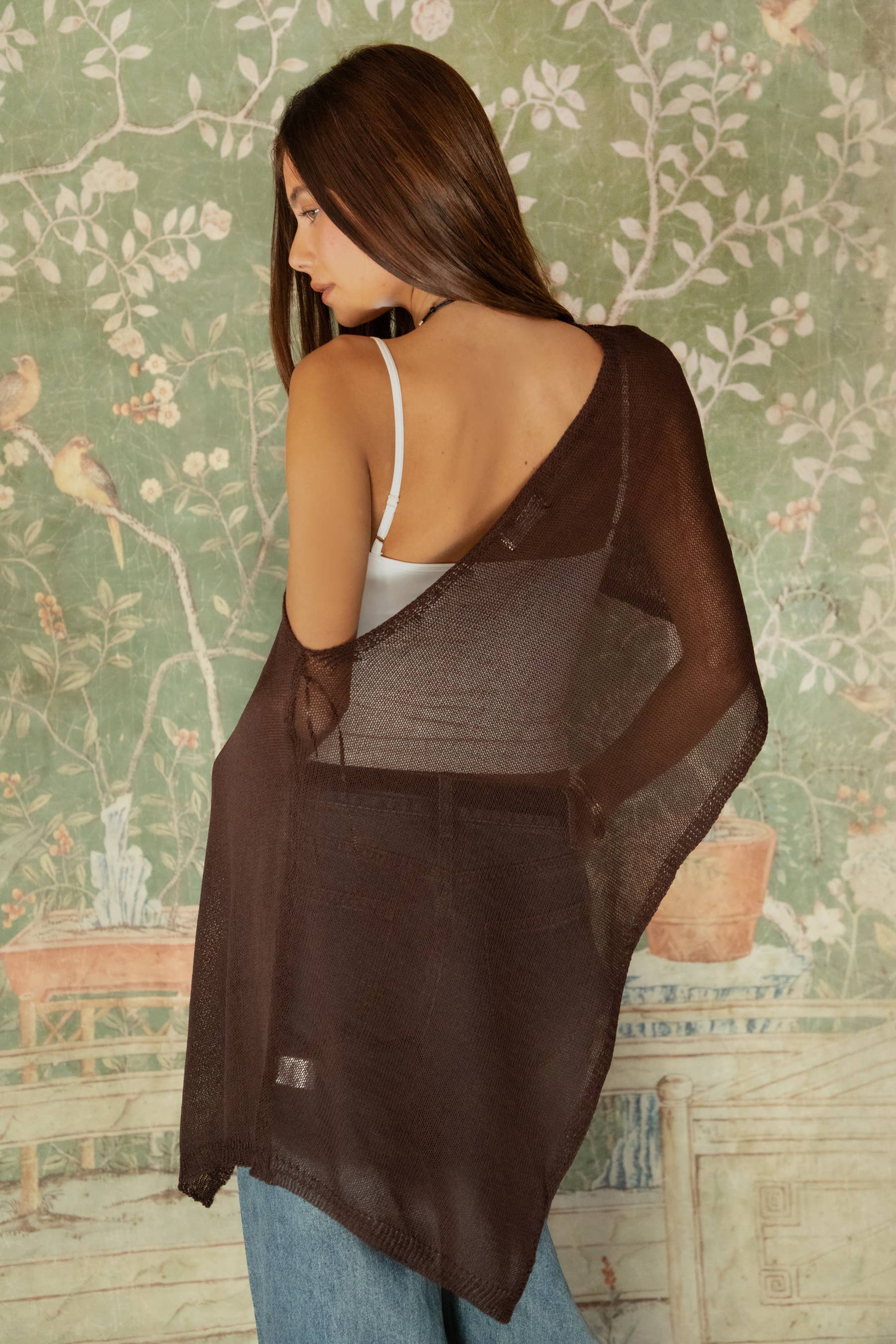 Solei Sheer Poncho