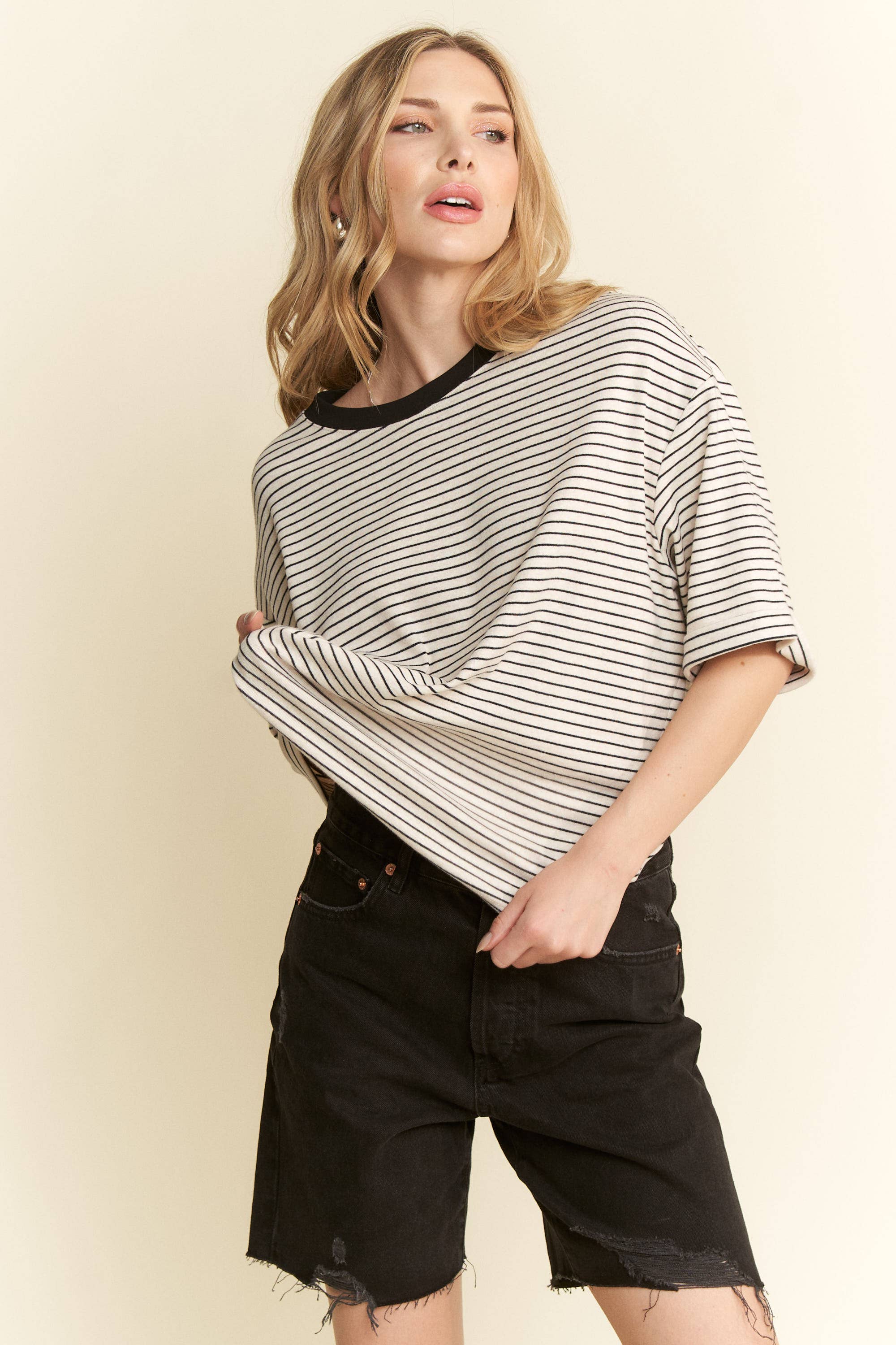 Not Your Basic Stripe Top